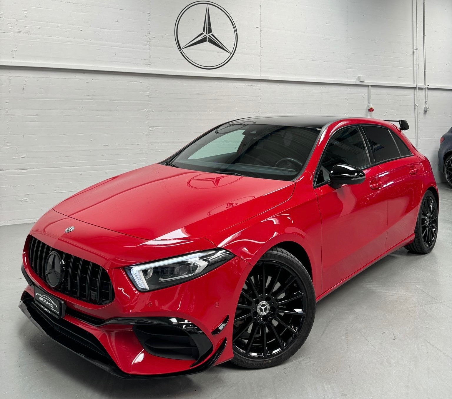 MERCEDES-BENZ A 250 AMG ( A45 AMG Bodykit ) 7G-DCT 4Matic Limited Red Black Performance