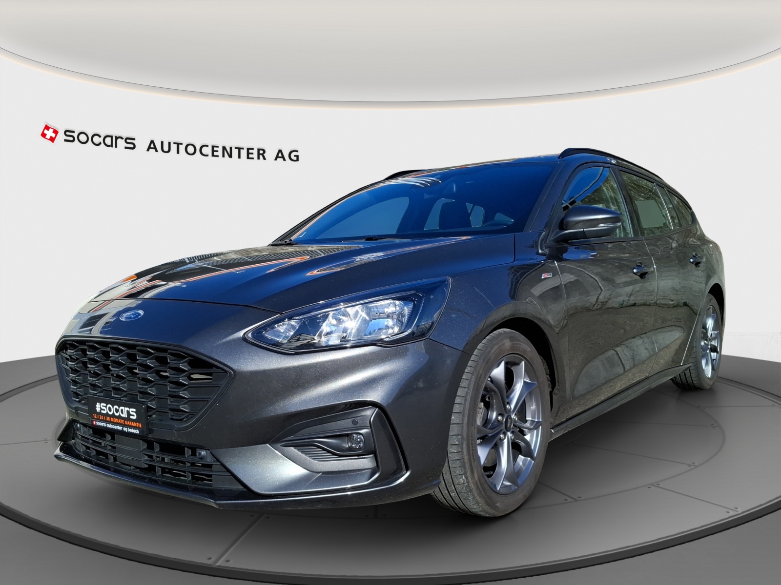 FORD Focus 1.0 SCTi ST Line // 8-fach bereift // Sehr gepflegt