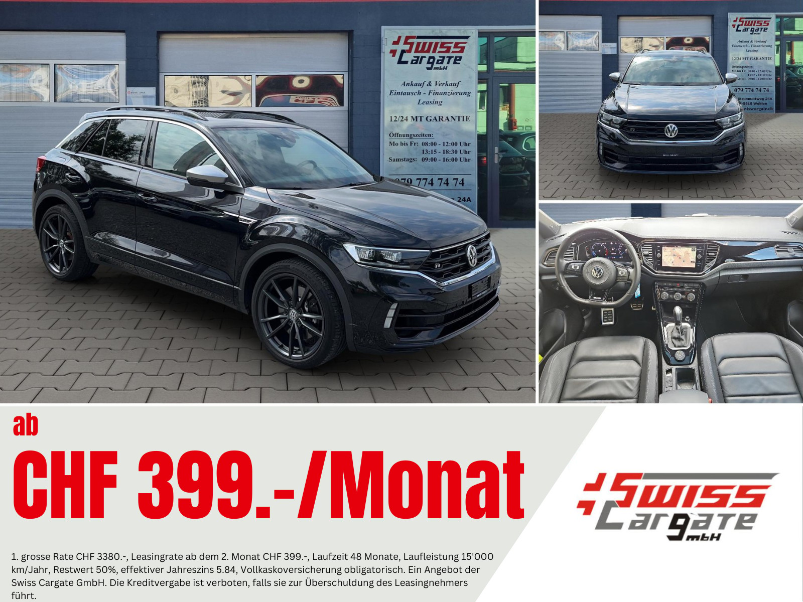 VW T-Roc 2.0 TSI R DSG 4Motion mit AHK & Panoramadach + Akrapovic