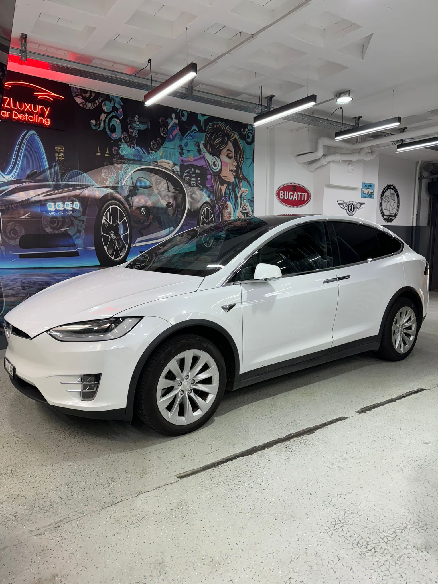 TESLA Model X Maximale-Reichweite