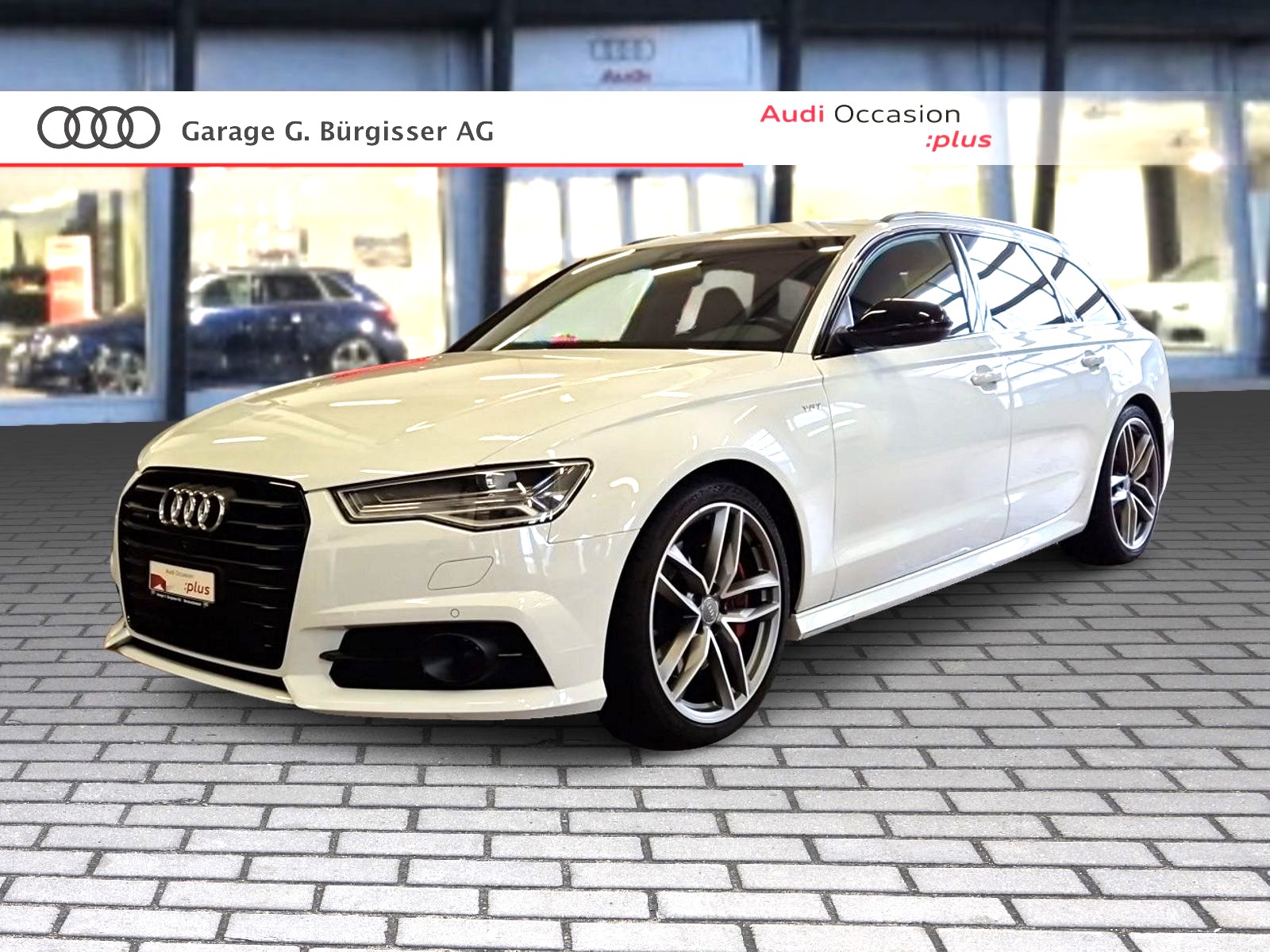 AUDI A6 Avant 3.0 BiTDI V6 qu. competition tiptronic Gletscherweiss Metallic