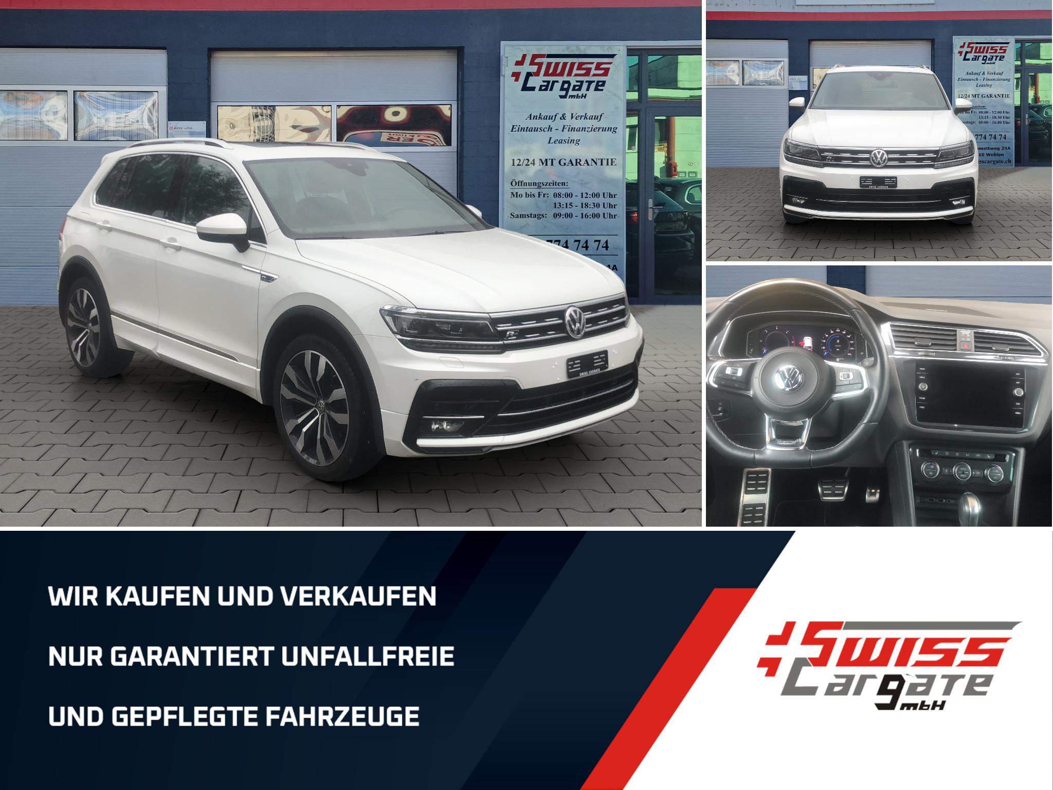 VW Tiguan 2.0 TDI SCR 4Motion DSG R-Line 240 PS mit Panoramadach + AHK & Standheizung