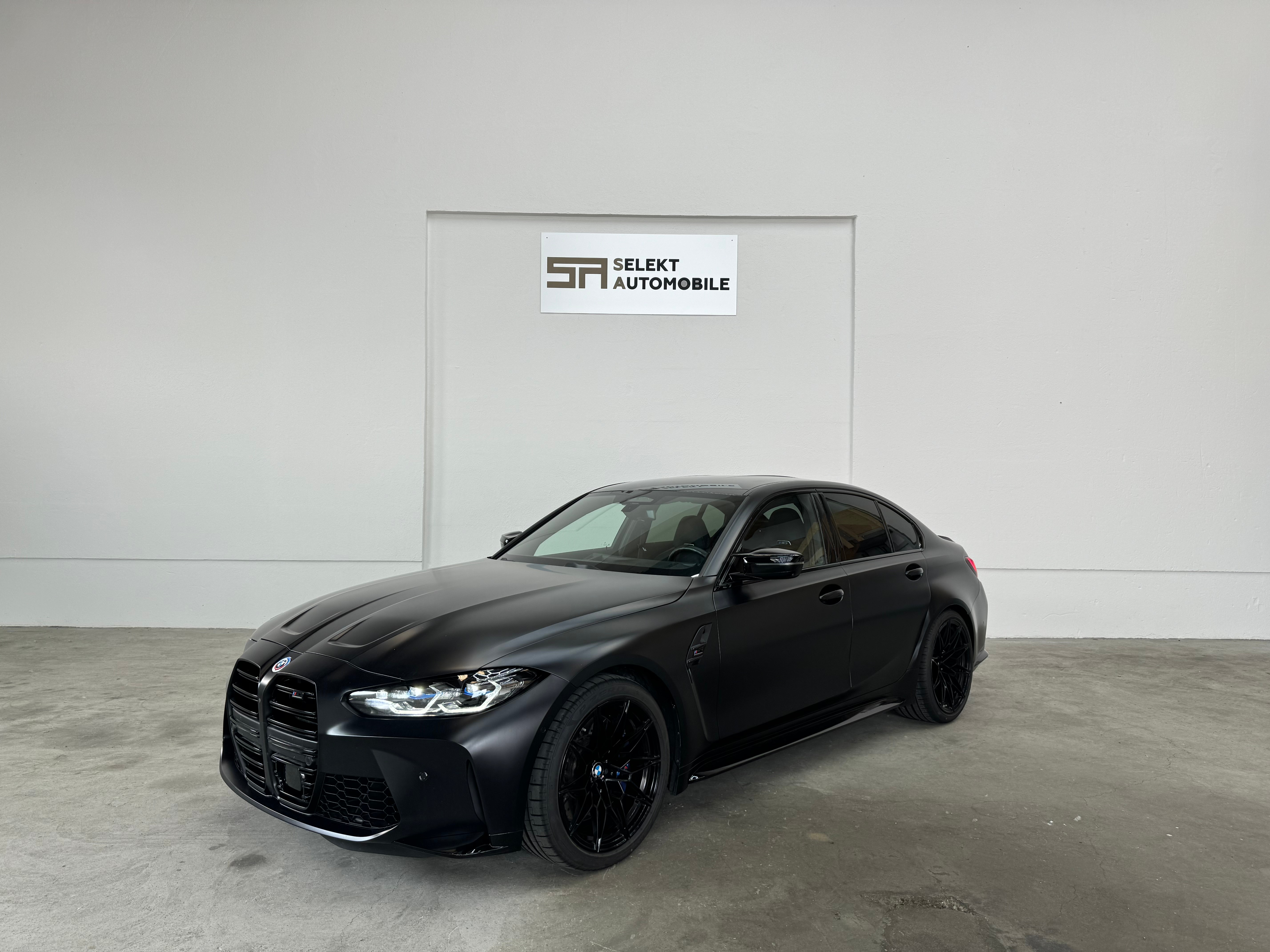 BMW M3 Competition M xDrive Facelift Frozen Black