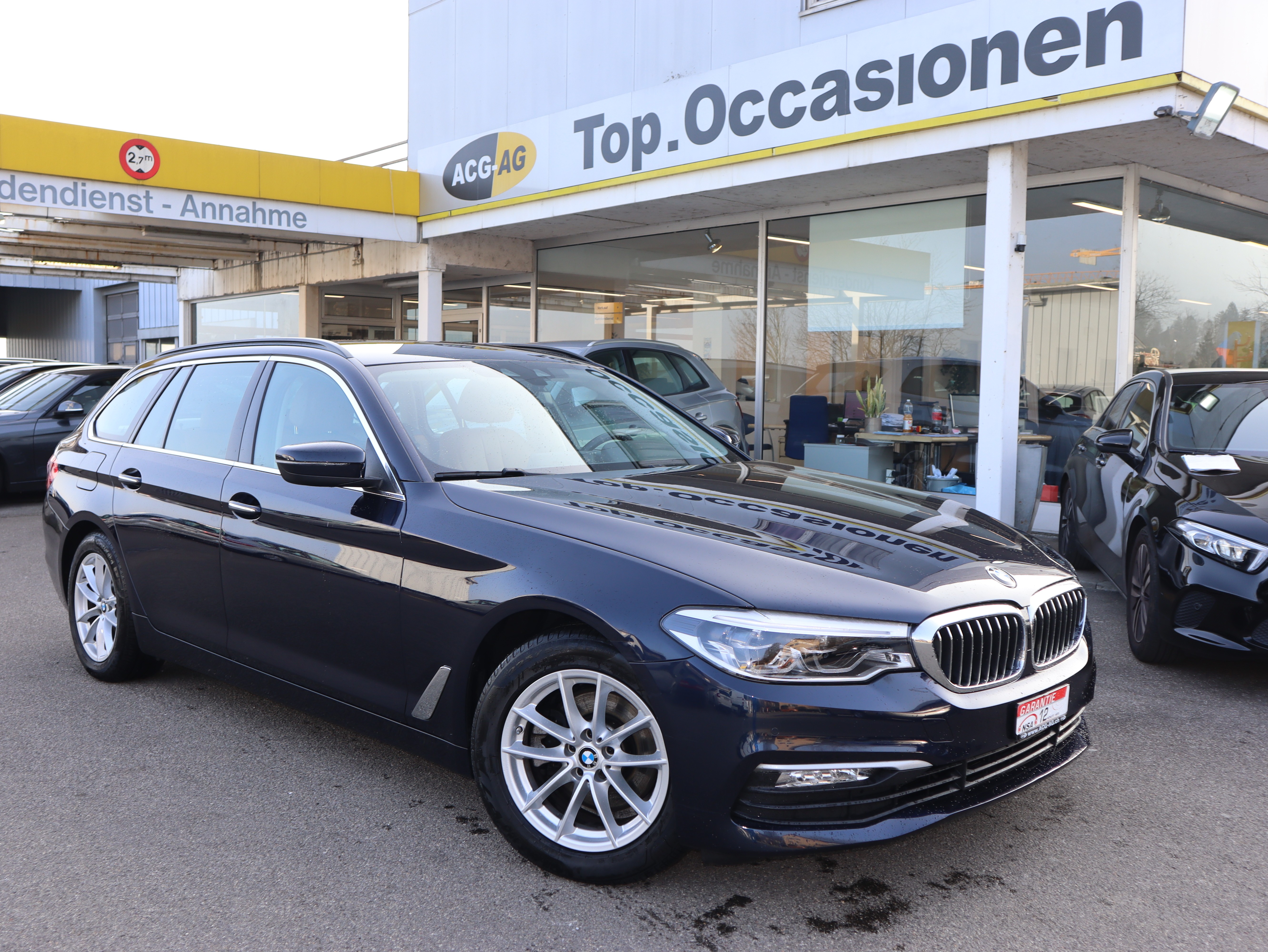 BMW 520d Touring Steptronic ** Voll-Leder Ausstattung ** Navi mit RF-kamera ** Frisch ab MFK & Service **