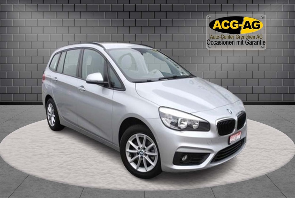 BMW 218d Gran Tourer Steptronic ** BMW Gratis Servicepaket bis 10 Jahre - 100'000 km ** Frisch ab MFK **