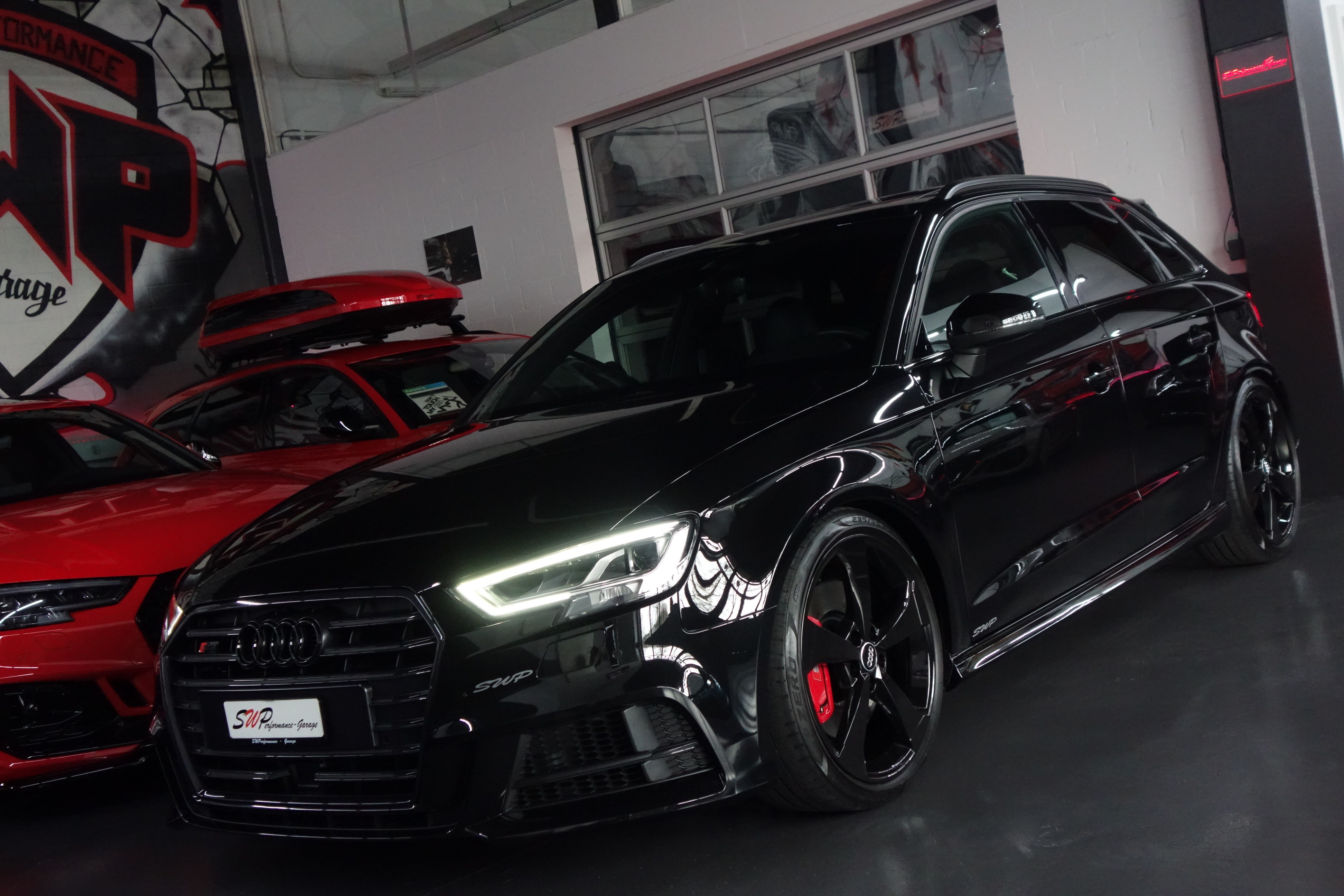 AUDI S3 SPORTBACK 2.0 TFSI QUATTRO S-TRONIC BLACK CH-FZ 2019 ON TOP