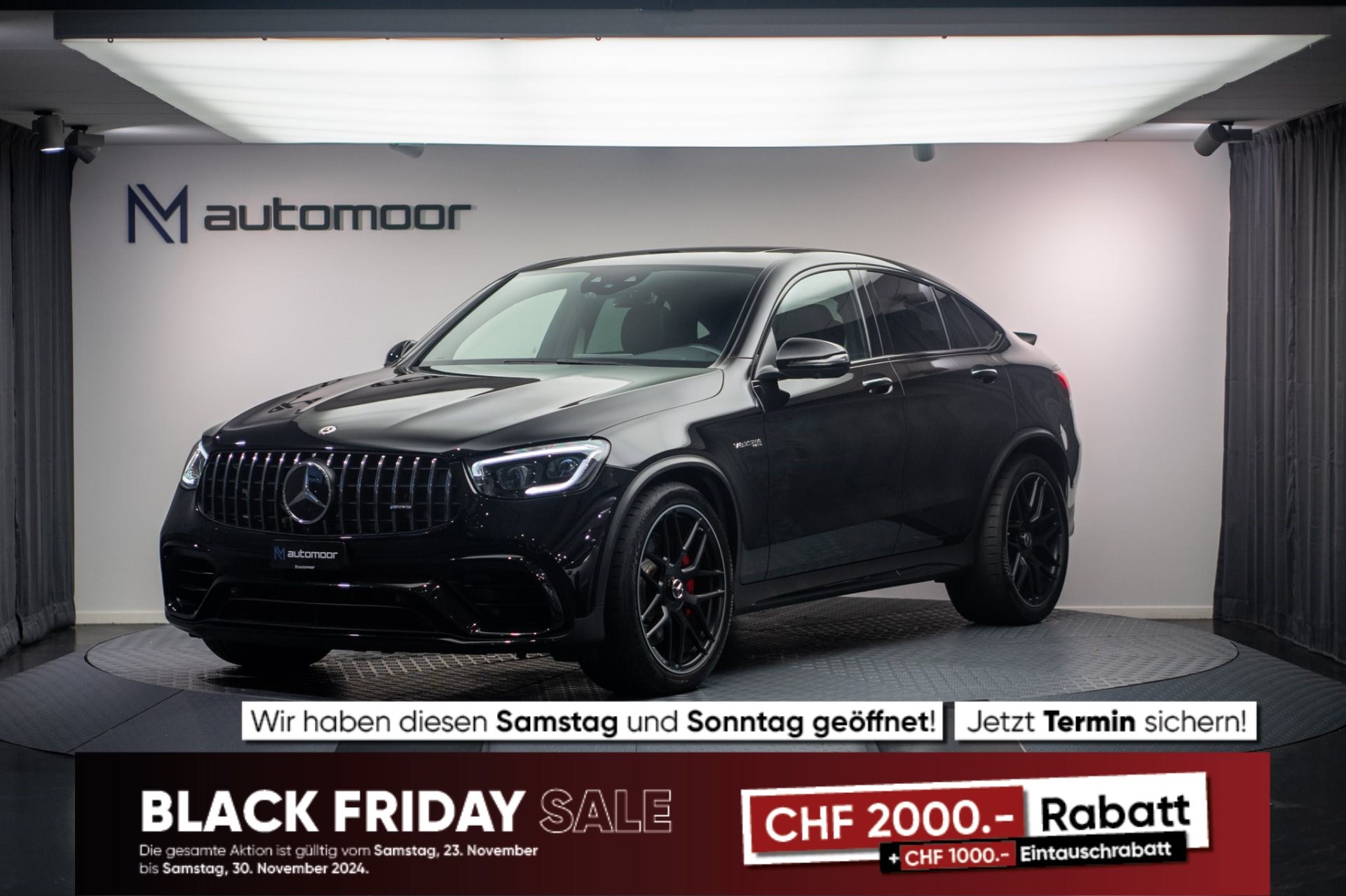 MERCEDES-BENZ GLC 63 AMG AMG GLC 63 S Coupé 4Matic+ *CH-Fahrzeug* *Burmester* *AHK*