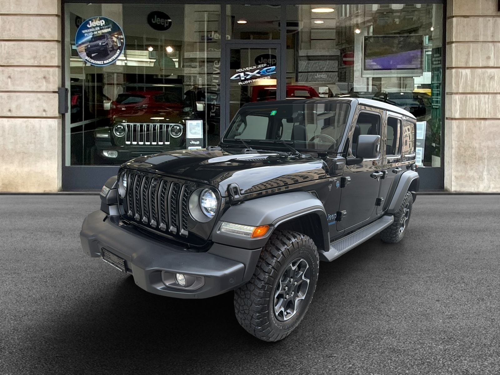 JEEP Wrangler 2.0 PHEV Unlimited Rubicon Automatic Soft Top