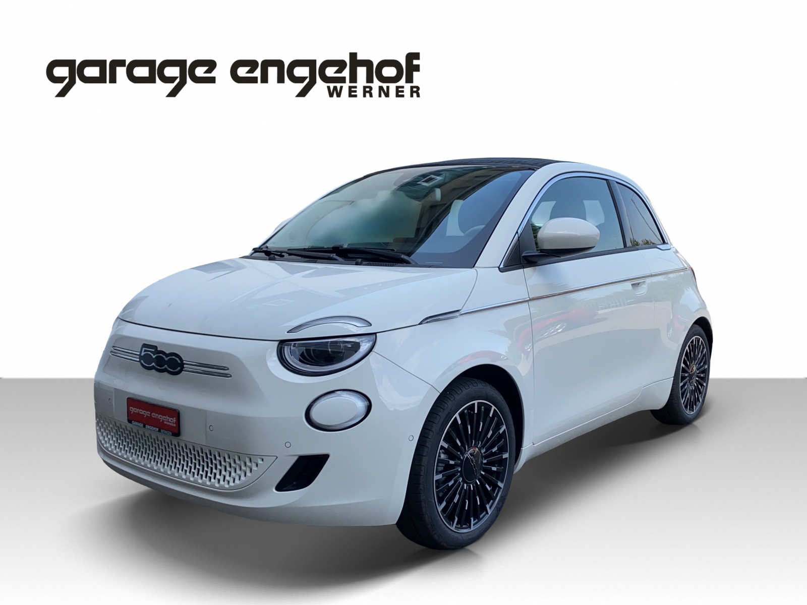 FIAT 500 Cabrio electric 87 kW La Prima By Bocelli Top