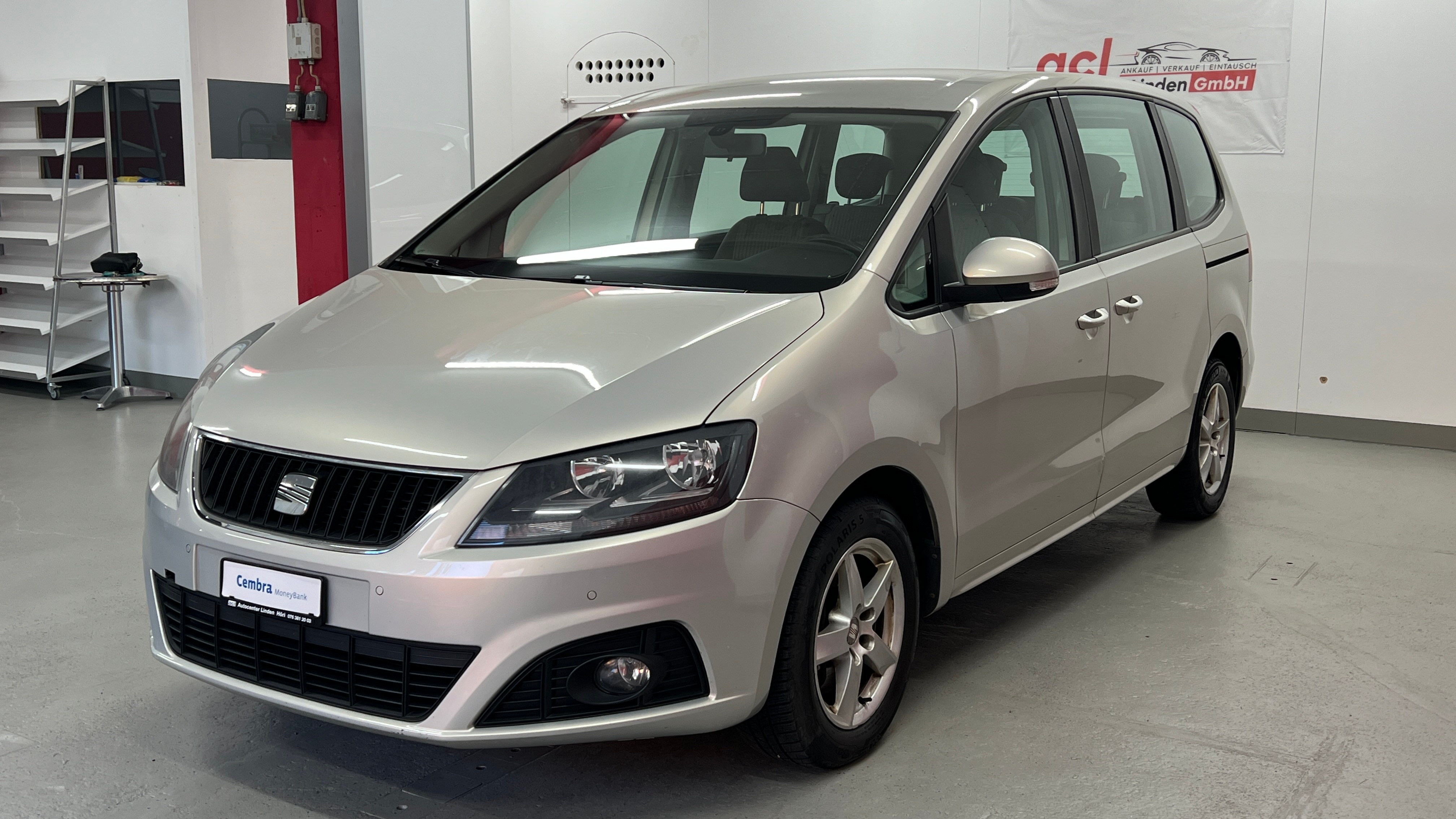 SEAT Alhambra 1.4 TSI Style Eco, 7 Plätze mit 2x Kindersitz, 5x Isofix, ab MFK, 8-fach bereift Gumi, AHK, Steurkette erneurt