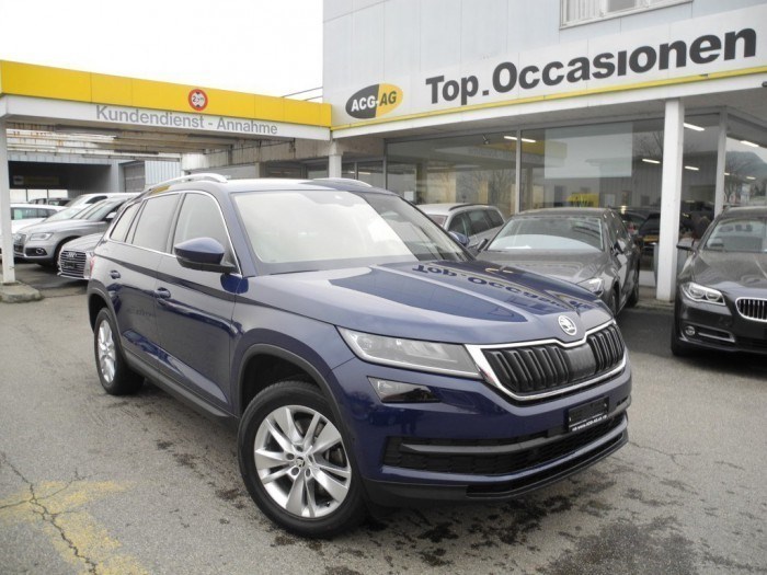 SKODA Kodiaq 2.0 TDI CR Style 4x4 DSG ** Alcantara-Leder Ausstattung ** mit AHK ** RF-Kamera ** Ab MFK **