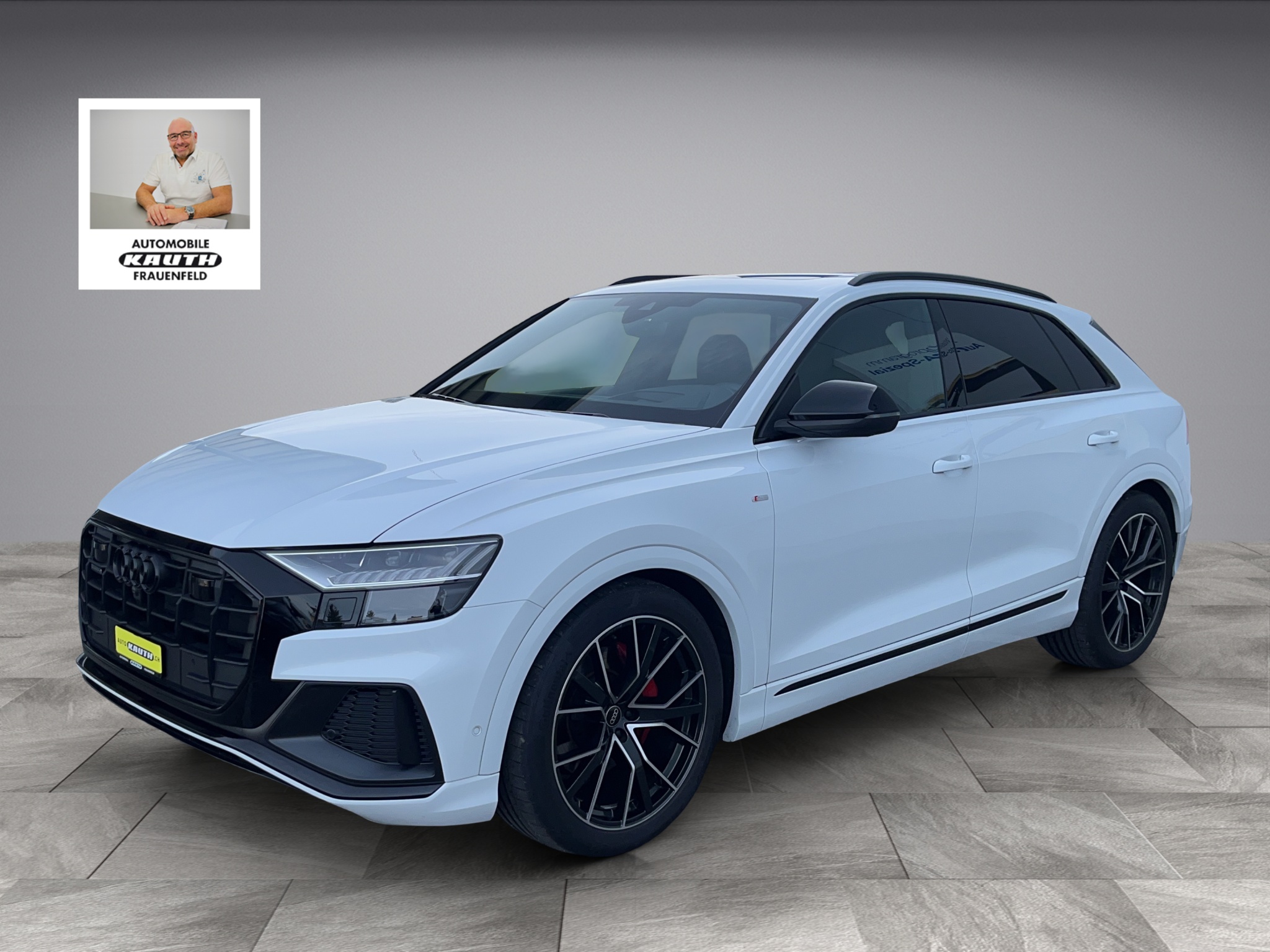 AUDI Q8 50 TDI qu*S-Sportpaket/Pano Dach/22/Sthz./AHK/Optik Schwarz+