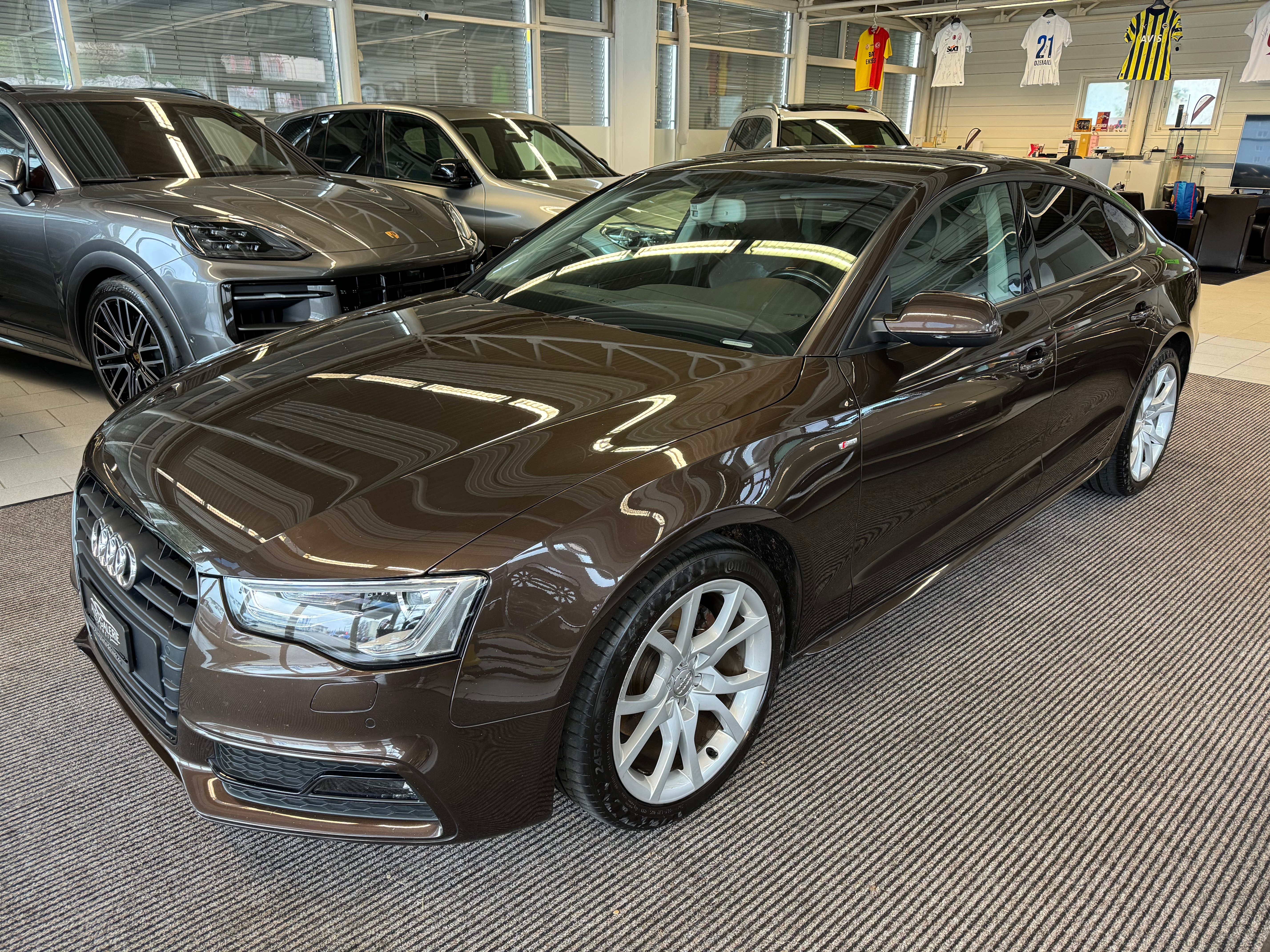 AUDI A5 Sportback 1.8 TFSI multitronic | CH | Leder Nappa Braun | S - LINE |