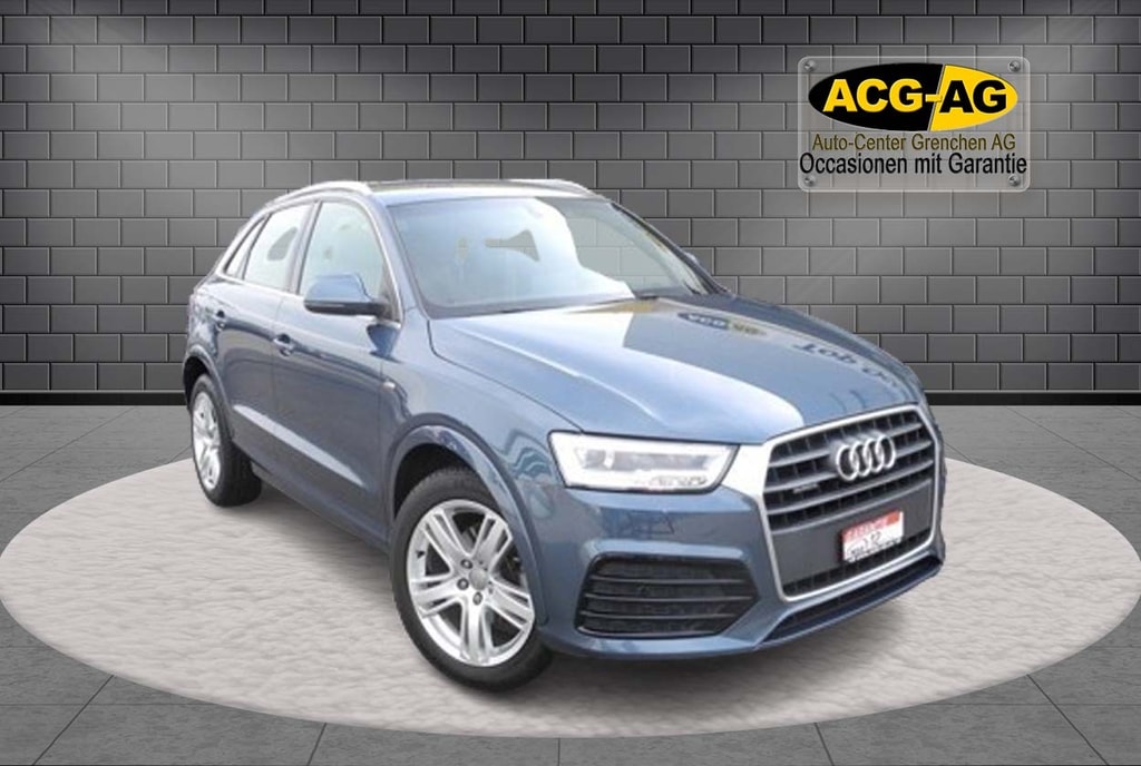 AUDI Q3 2.0 TDI design quattro S-tronic ** S-LINE ** Leder-Alcantara ** Frisch ab MFK und Service **