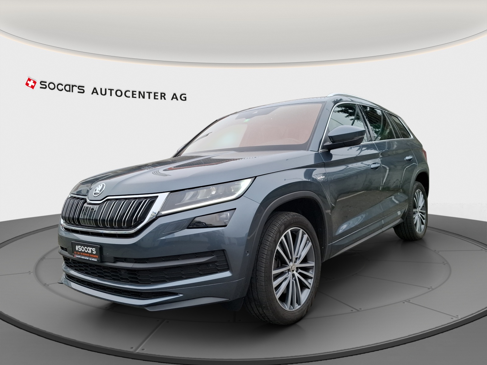 SKODA Kodiaq 2.0 TDI SCR L&K 4x4 DSG // CH Fahrzeug // Panoram // Virtuelles Cockpit // 360°-Kamera