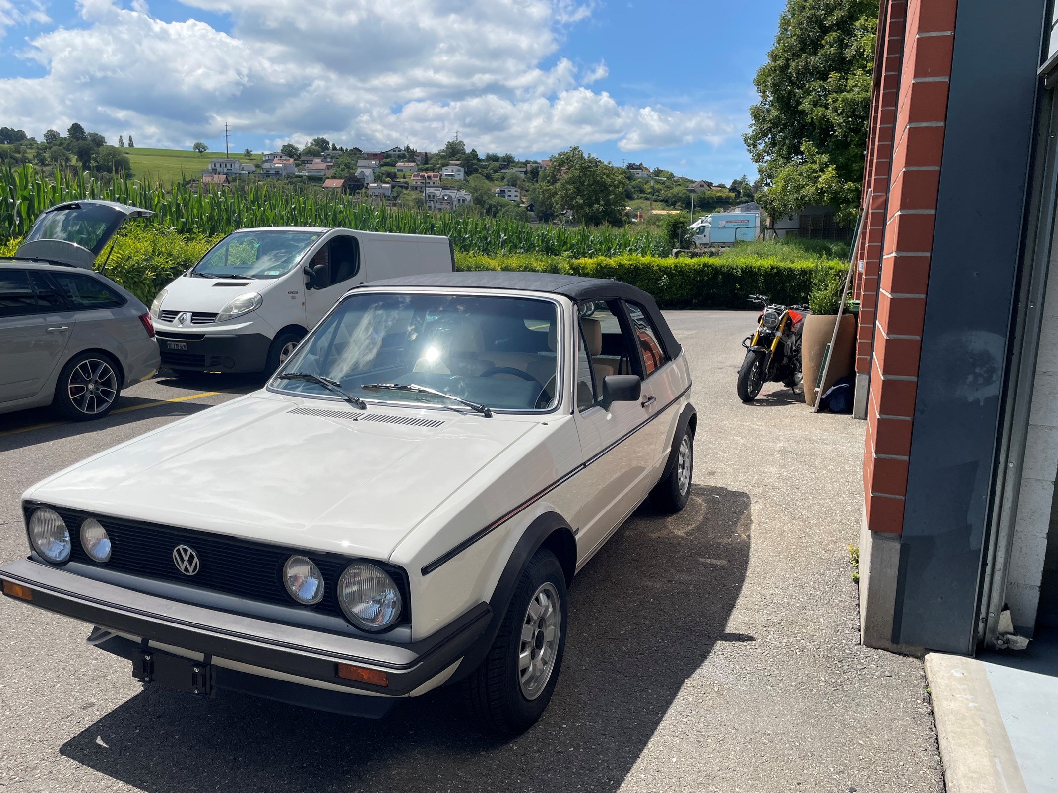 VW GOLF 1.8 GL cabrio Vétéran