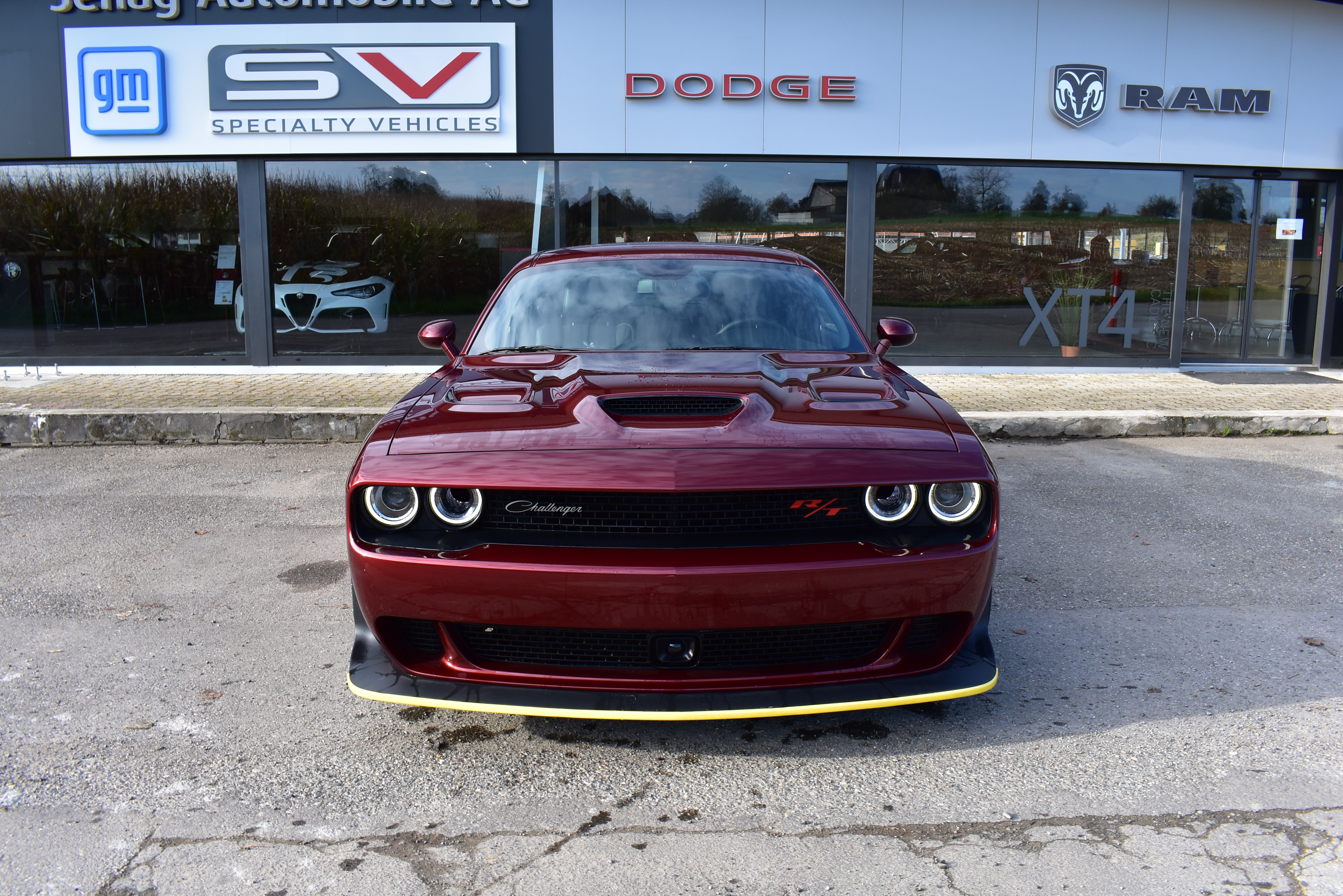 DODGE Challenger R/T Scat Pack 392 Widebody Octane red