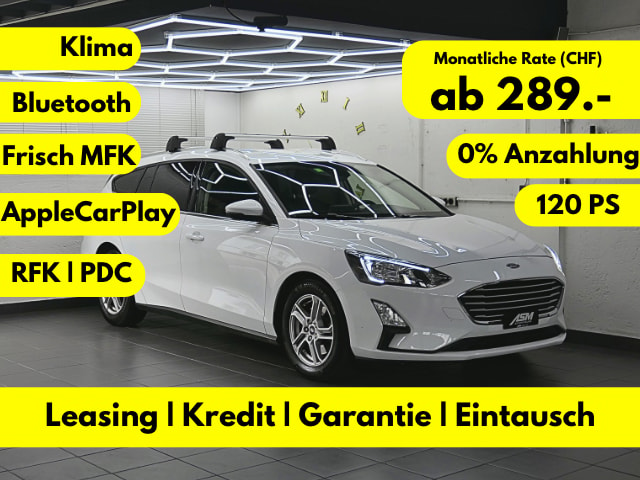 FORD Focus 1.5 TDCi | Bluetooth| Apple Carplay | RFK | Spurhalte + Brems + Totwinkel Ass..| Titanium X Automatic |