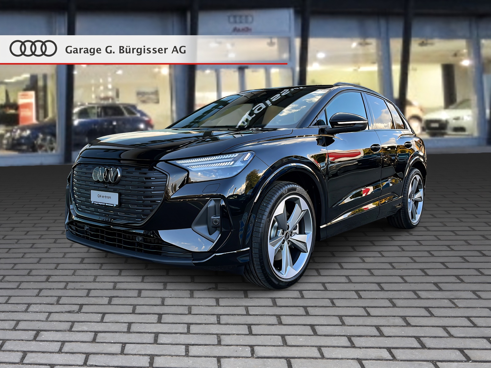 AUDI Q4 e-tron 45 Edition Swiss Ski quattro Mythosschwarz Metallic