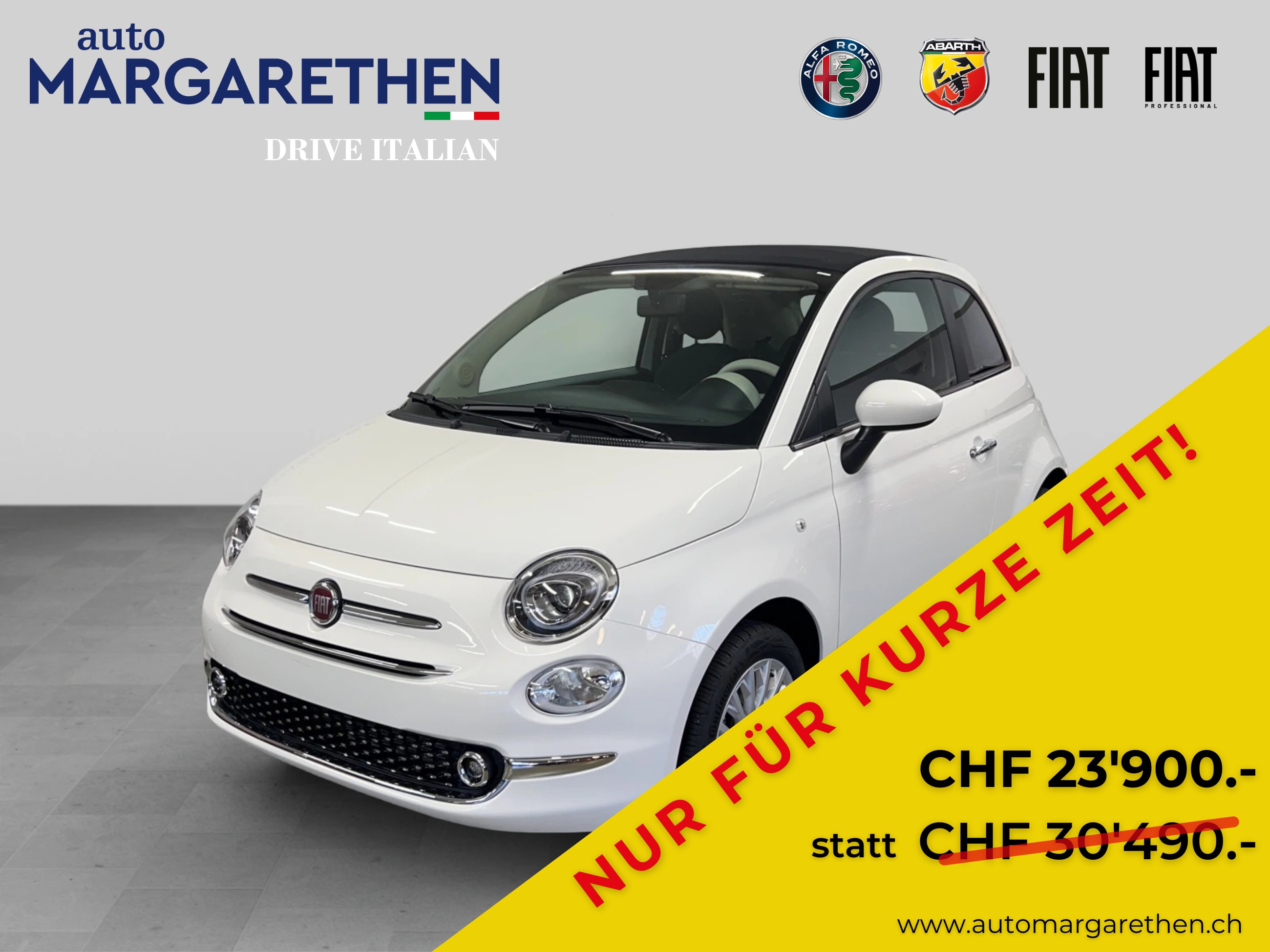 FIAT 500C 1.0 N3 MHD Lounge