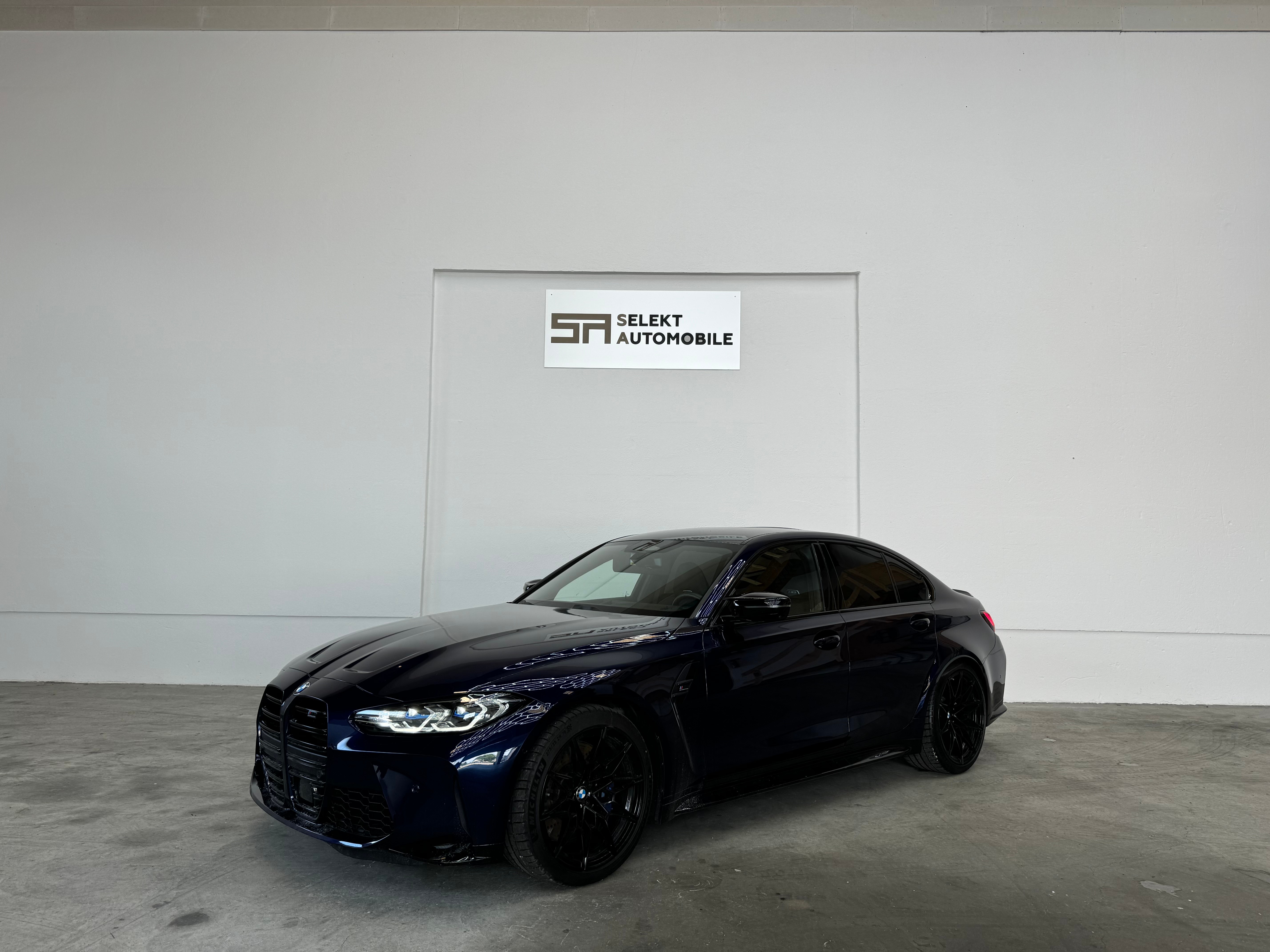 BMW M3 Competition M xDrive Facelift Tansanit Blau