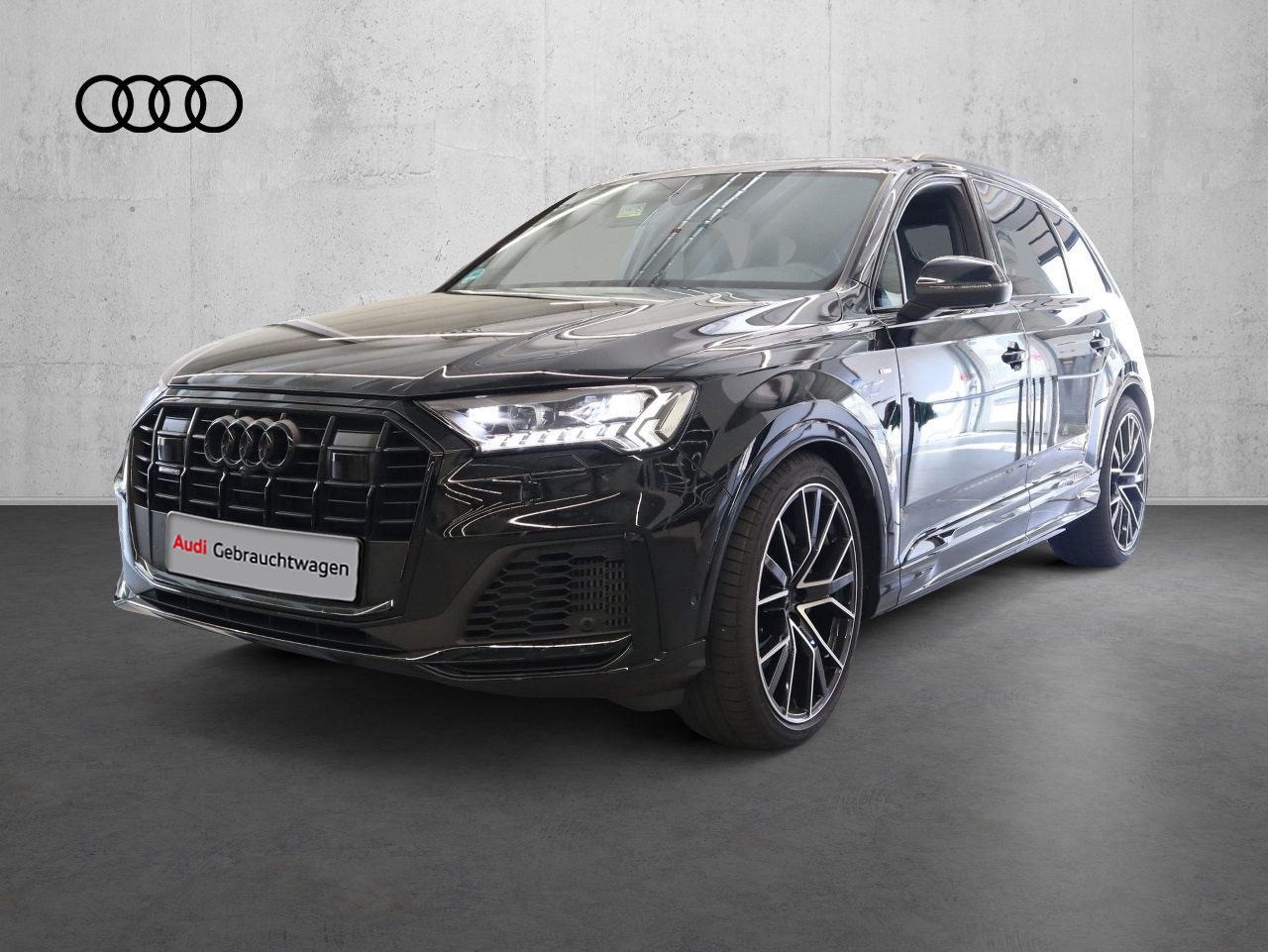 AUDI Q7 55 TFSI S Line qu*S-Sportsitze PLUS/7-Plätzer/Optikpaket schwarz PLUS/Matrix/Allradlenkung*