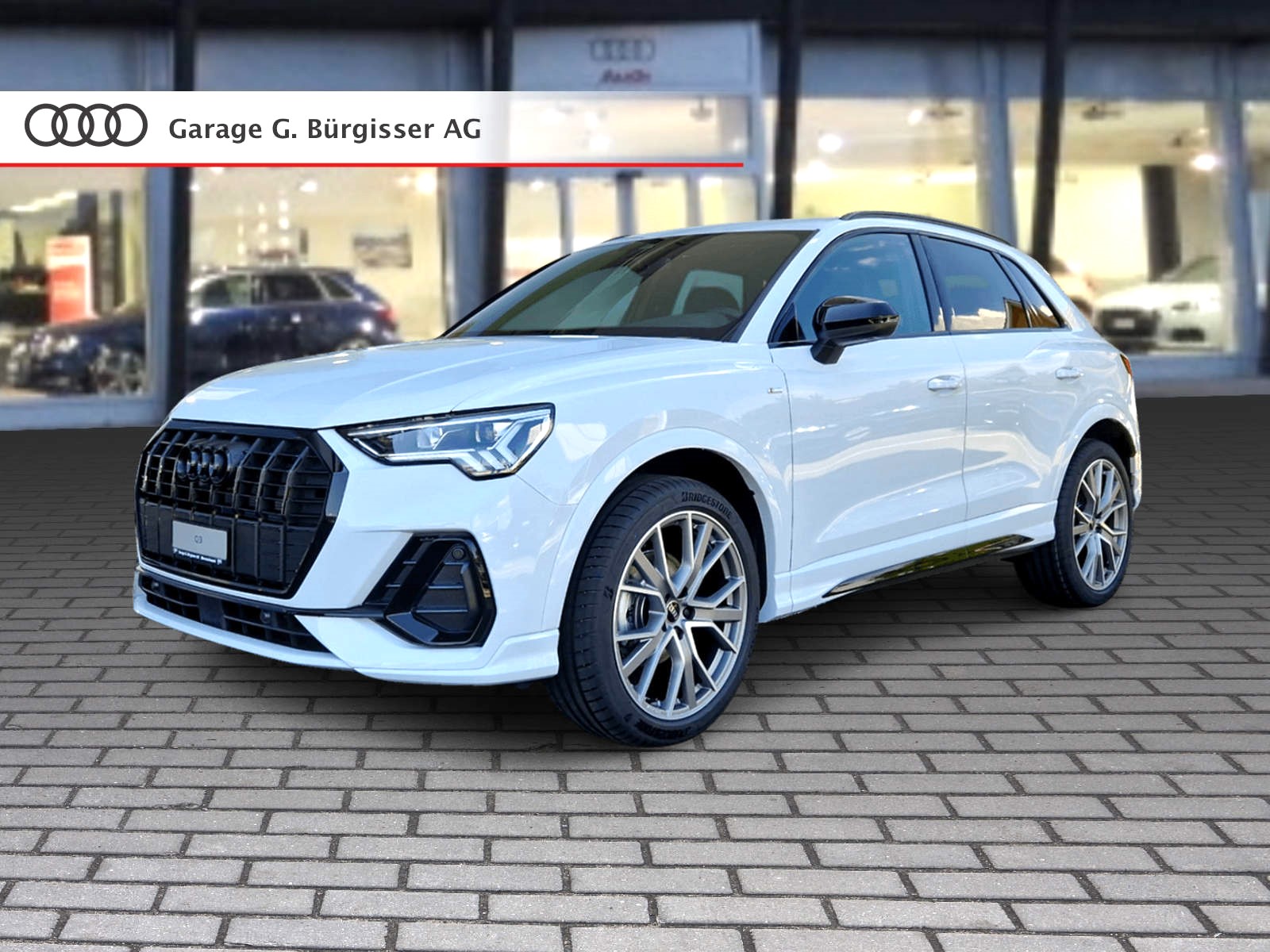 AUDI Q3 35 TFSI S line Attraction S-tronic Gletscherweiss Metallic