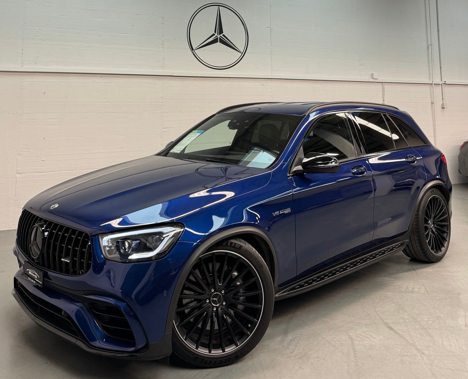 MERCEDES-BENZ GLC 63 AMG 4Matic 9G-Tronic Limited Blue Black Performance 650PS