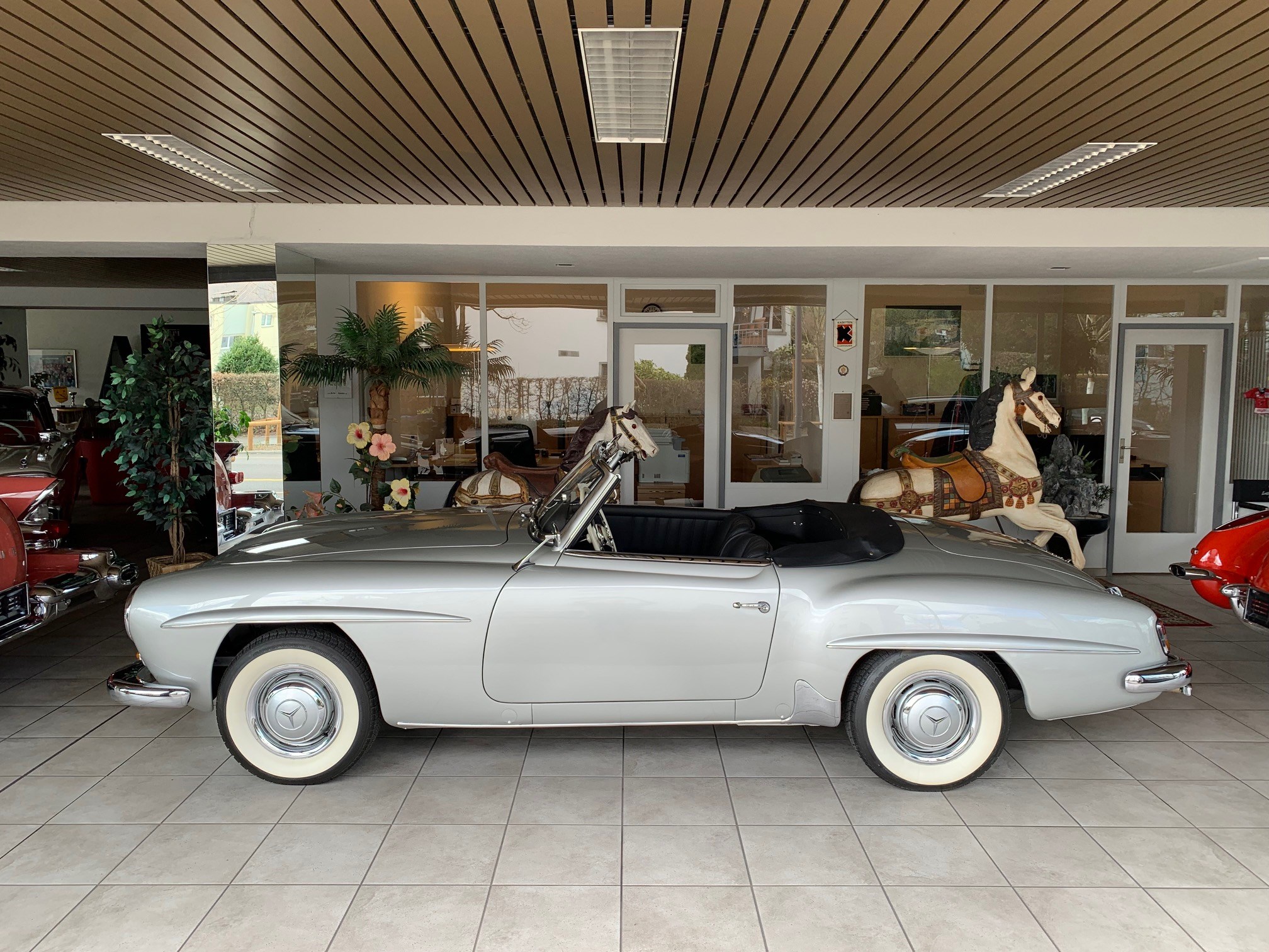 MERCEDES-BENZ 190 SL Veteran mit Kübelsitzen