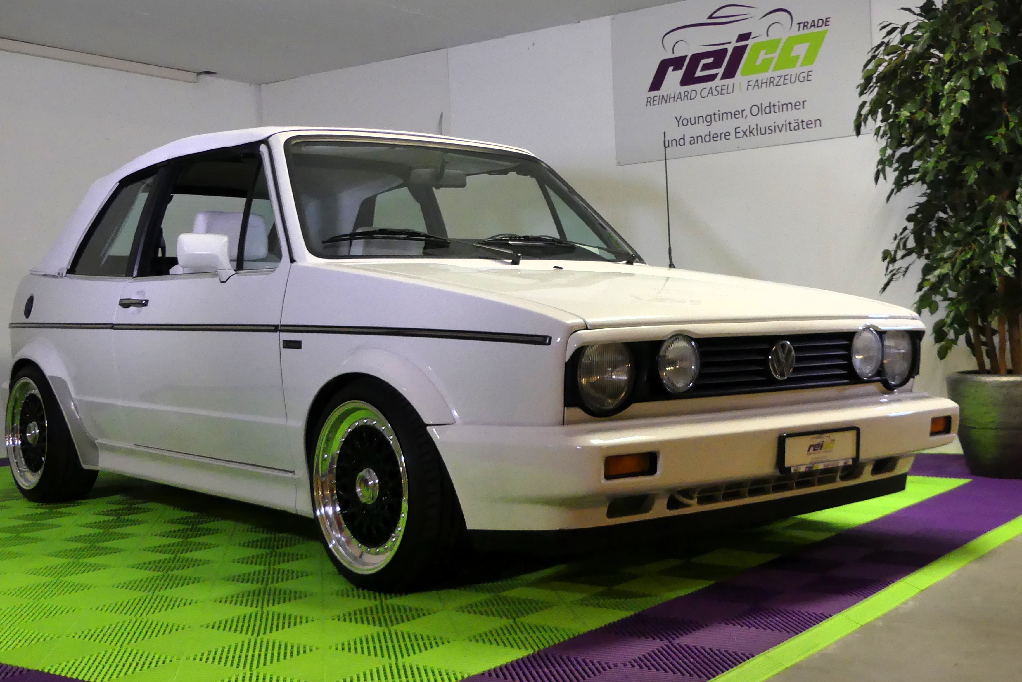 VW Golf Cabriolet 1800 GL Quartett/Special/White