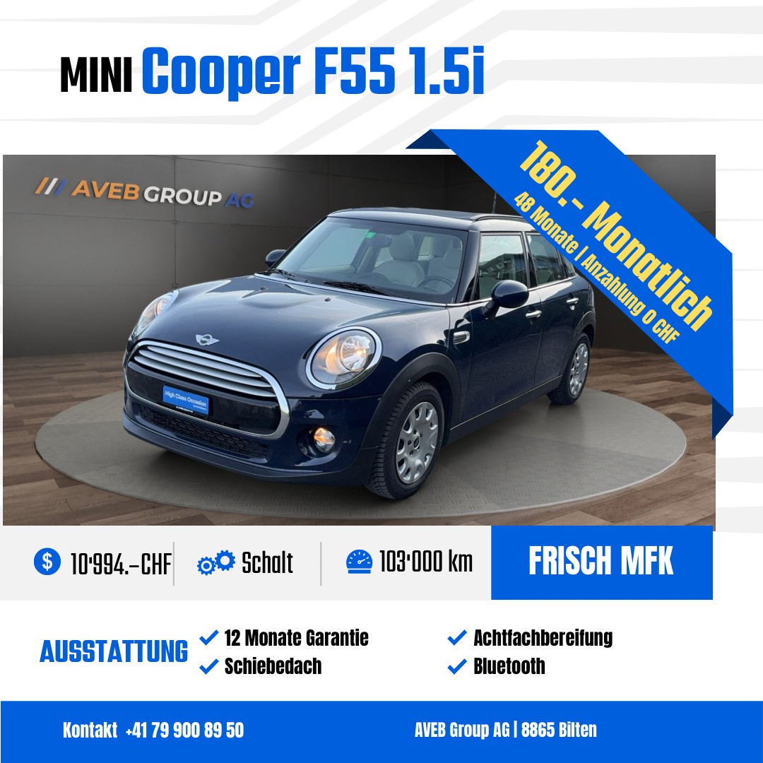 MINI Mini F55 1.5i Cooper