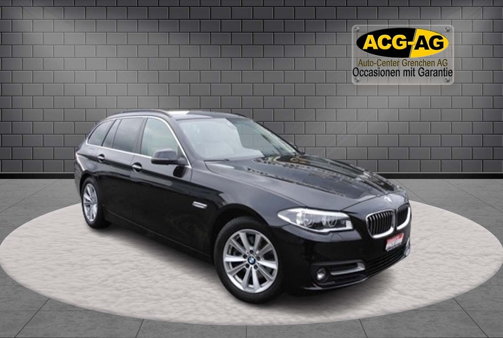 BMW 520d Touring xDrive Steptronic ** Voll-Leder Ausstattung ** G.Navi mit RF-kamera ** Frisch ab MFK **