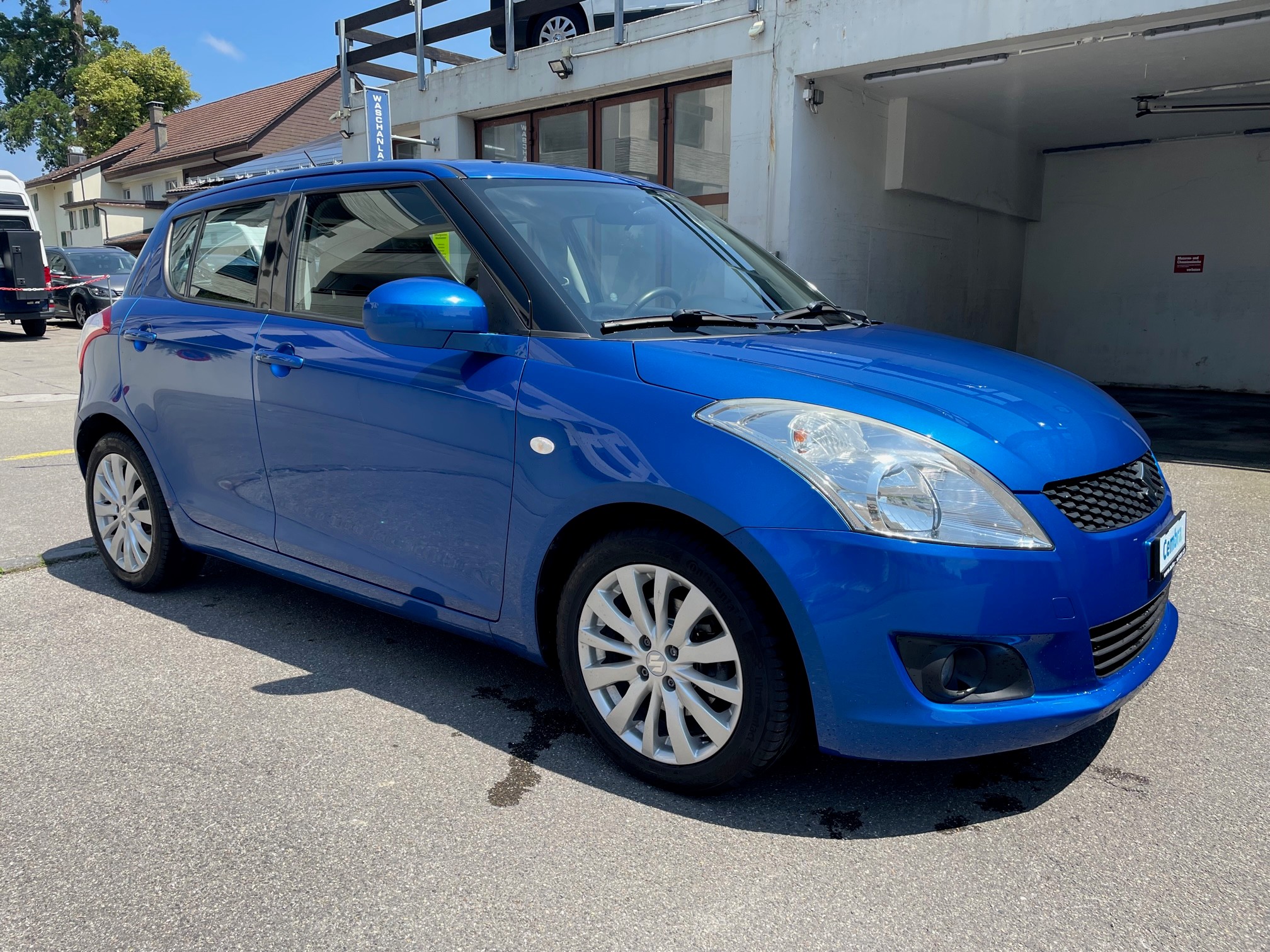 SUZUKI Swift 1.2i 16V GL Top Automatic, 94 PS, 4St.-Aut.,*Klima-Aut.,Leder,Sitzh.,PDC, CH-Auto, 1.Hand