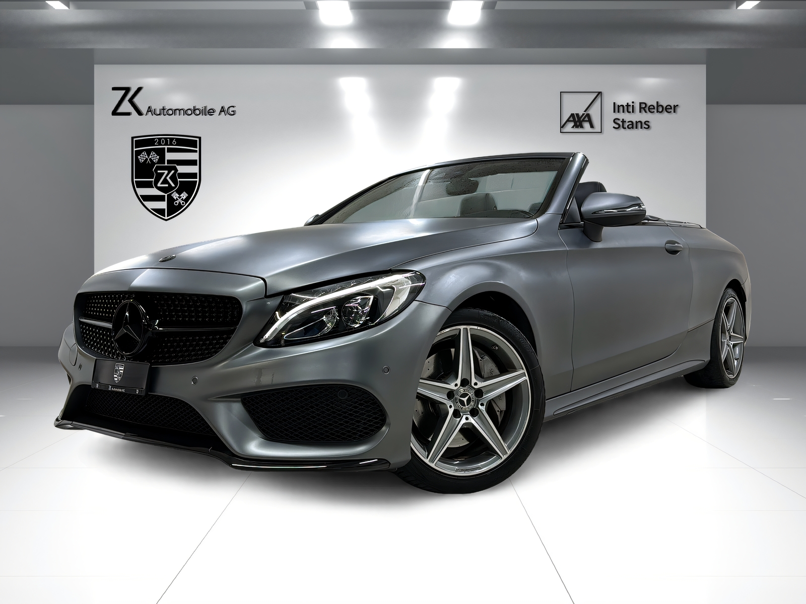 MERCEDES-BENZ C 250 Cabriolet AMG Line Selenitgrau 9G-Tronic