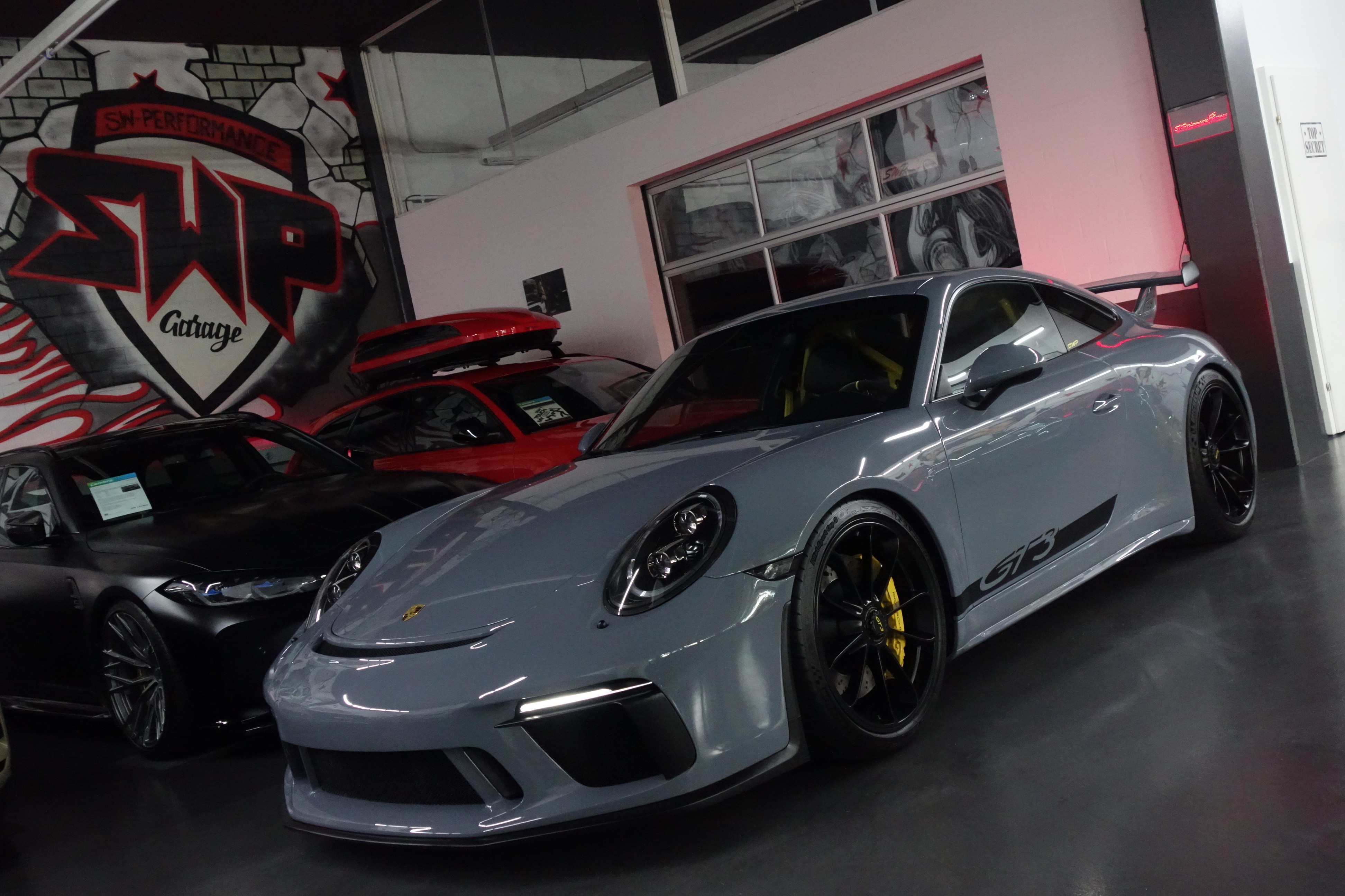 PORSCHE 911 GT3 PDK 991.2 ARKTIK GREY LIFTSYSTEM