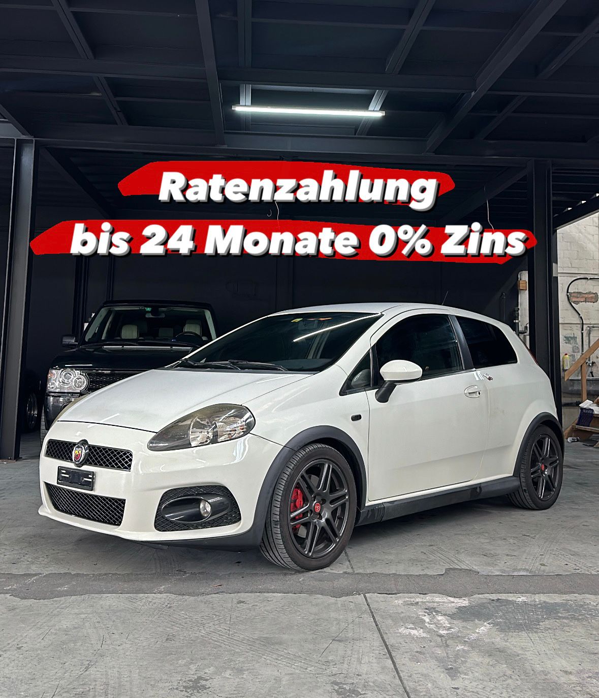 FIAT Punto 1.4 16V Turbo Abarth RATENZAHLUNG MÖGLICH OHNE ZINS