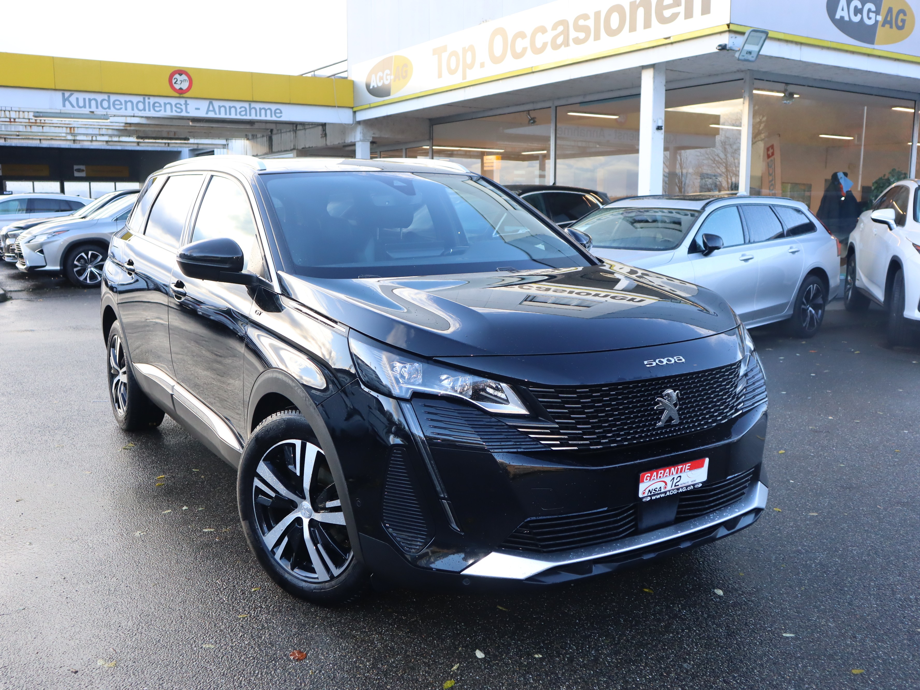 PEUGEOT 5008 1.5 BlueHDi GT EAT8 ** 7-Plätzer** Leder ** G.Navi **PR-Glassschiebedach ** Safety Paket Plus 1 **