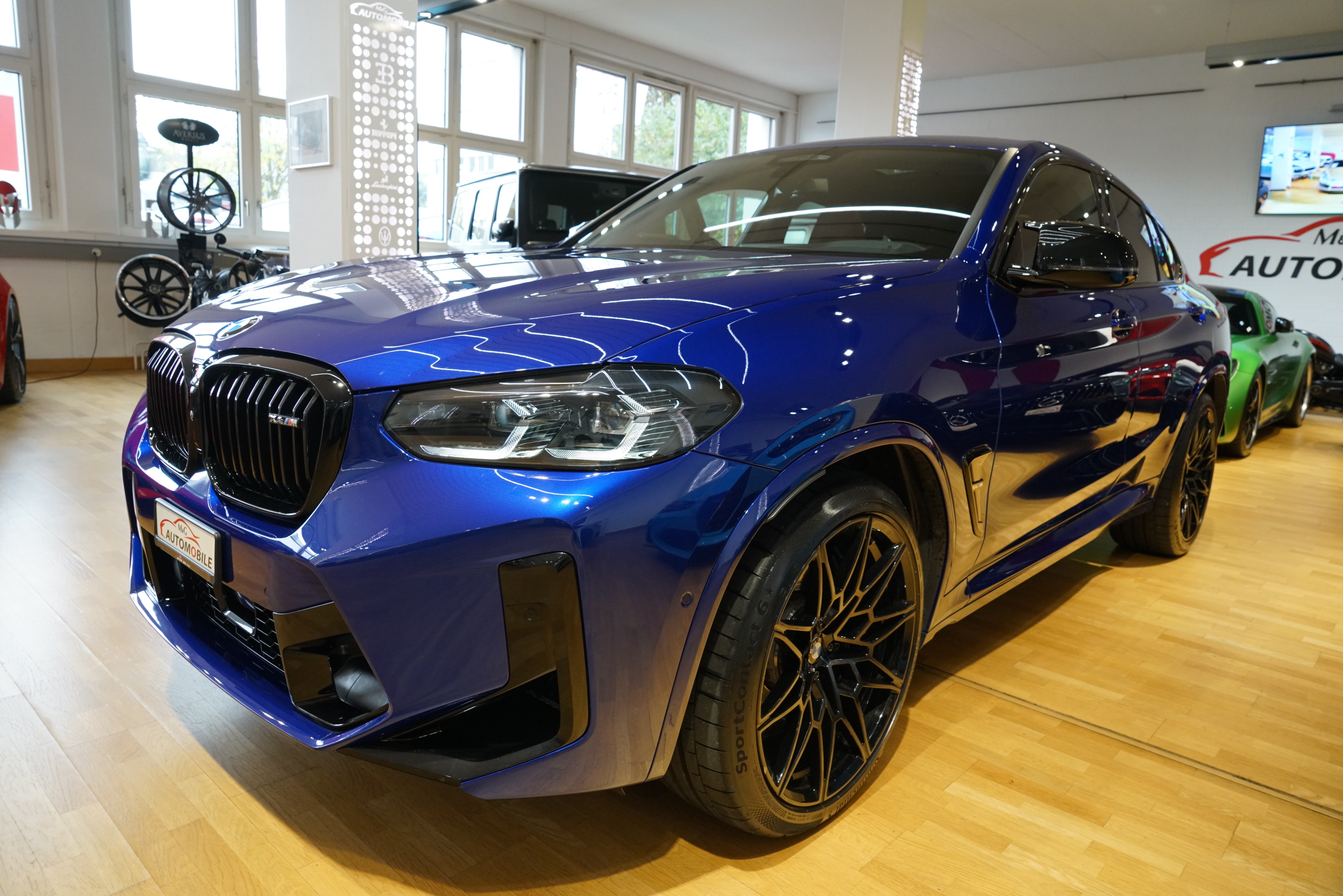 BMW X4M xDrive M Competition Steptronic Marina Bay Blue