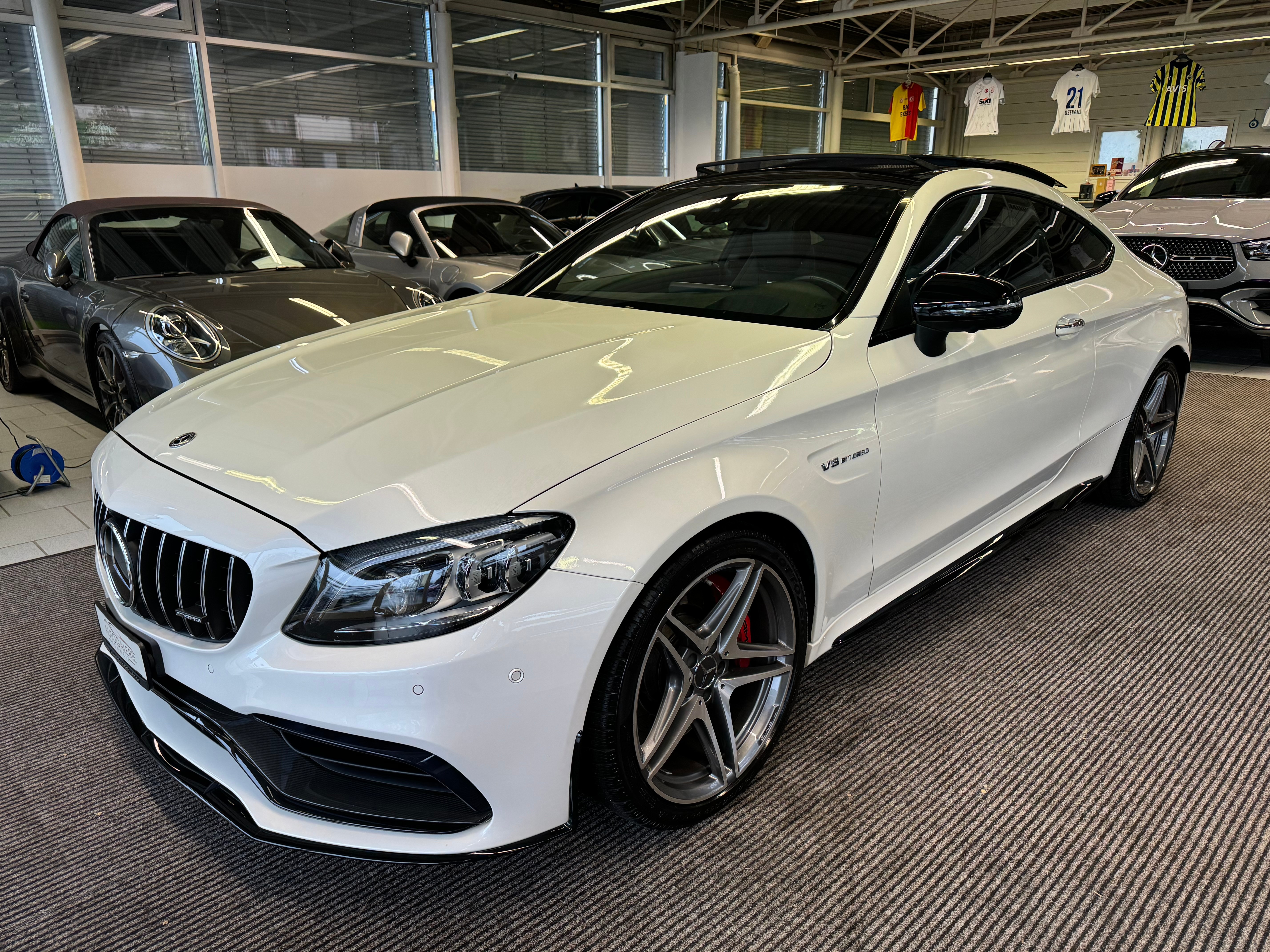 MERCEDES-BENZ C 63 S AMG 9G-tronic | CH Swiss | Premium Plus | Carbon | Original | Erstbesitz |