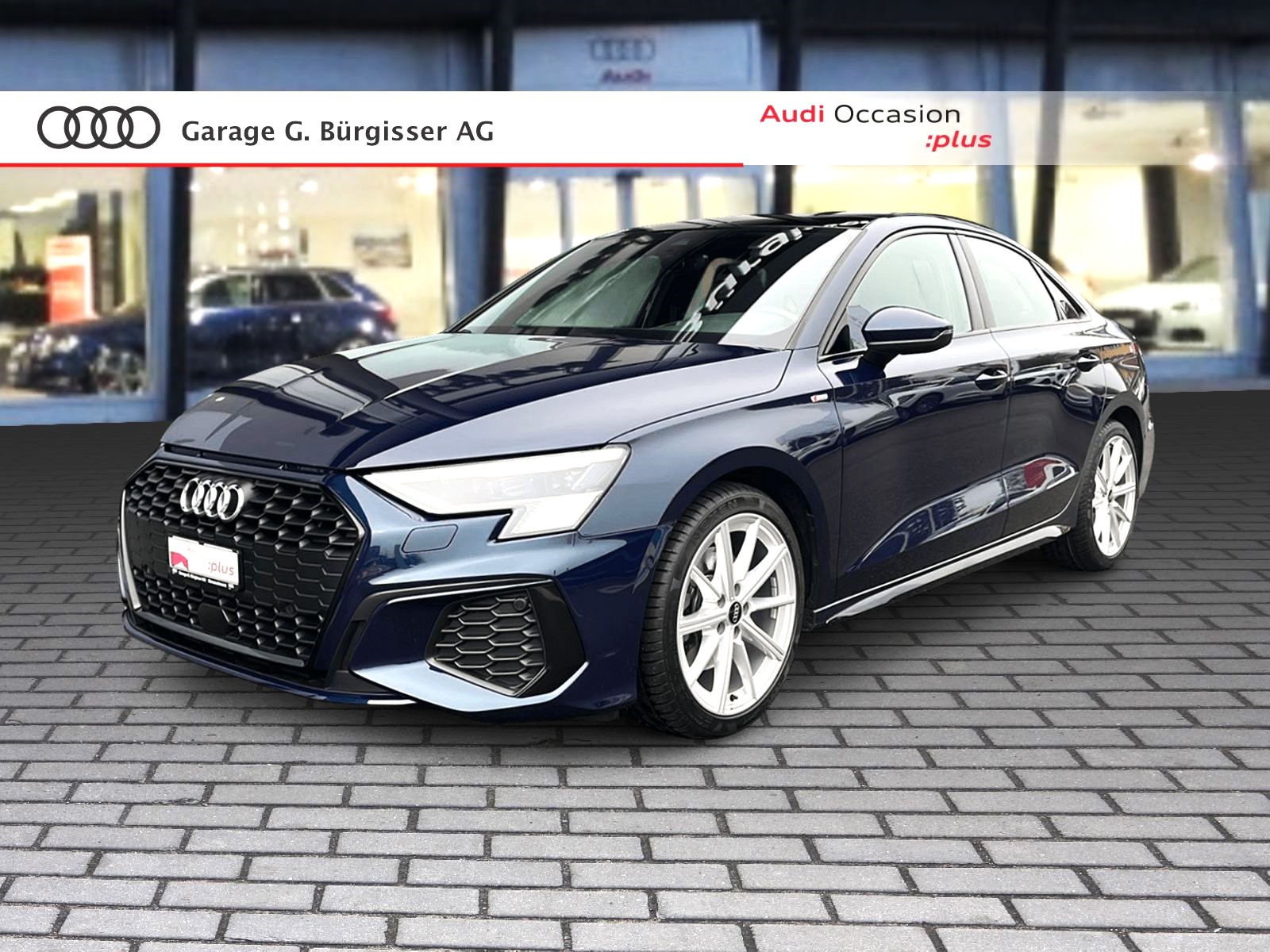 AUDI A3 Limousine 35 TFSI S-Line Attraction S-tronic Kosmosblau Metallic