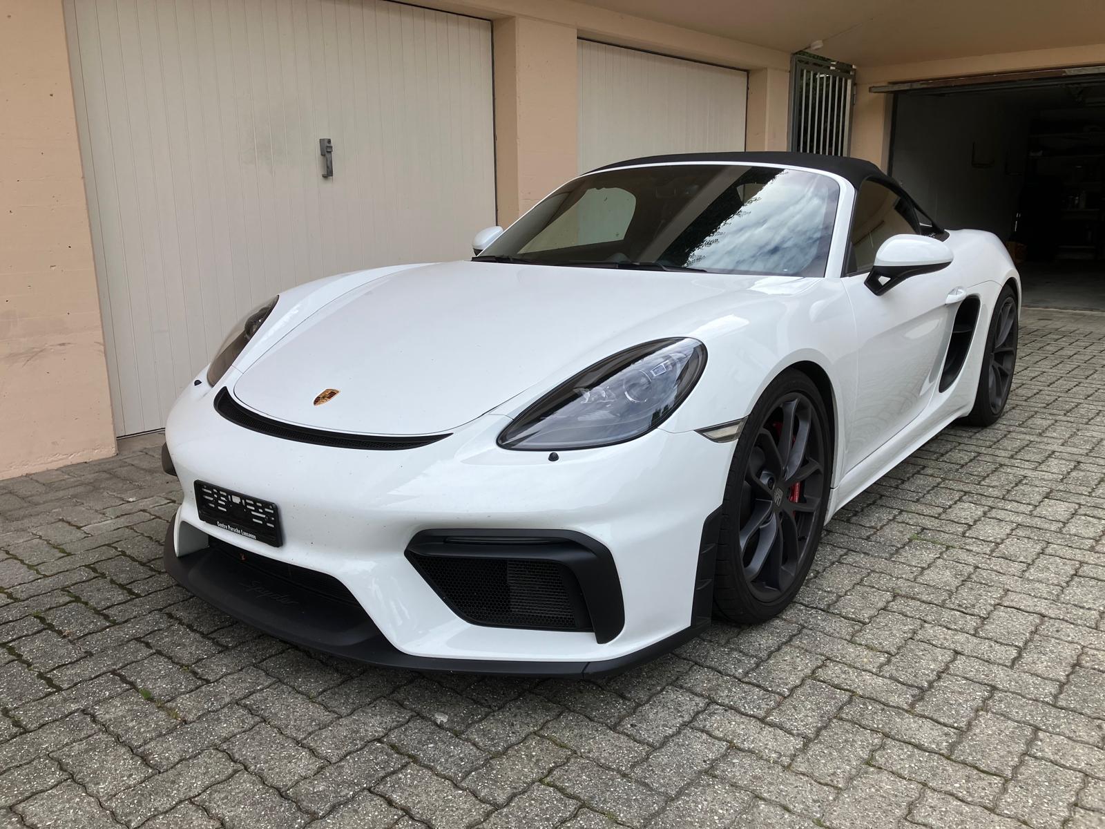 PORSCHE 718 Boxster Spyder PDK