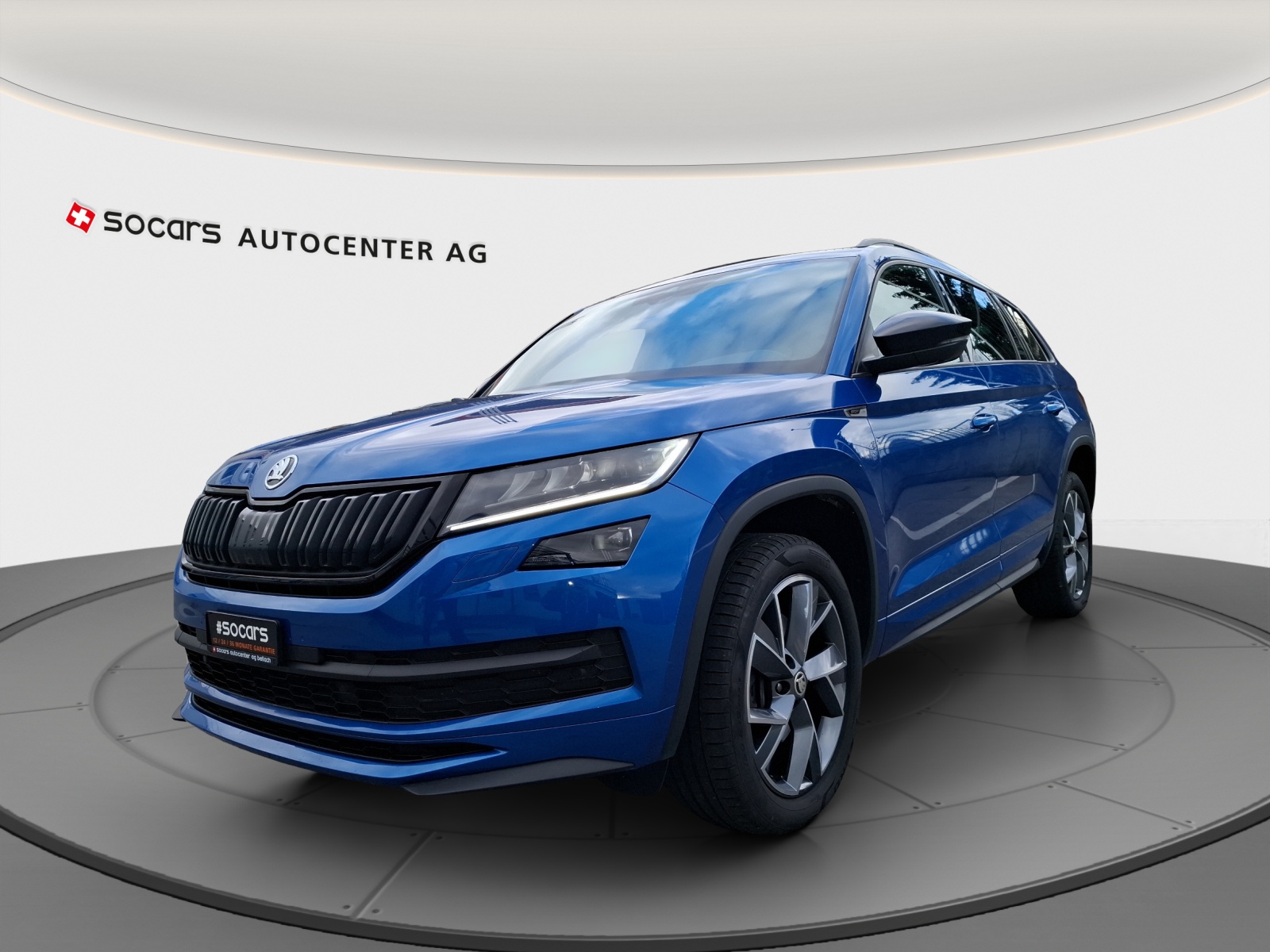 SKODA SKODA Kodiaq 2.0 TDI CR Sport Line 4x4 DSG // CH - Fahrzeug // 8-fach Aluminiumbereift