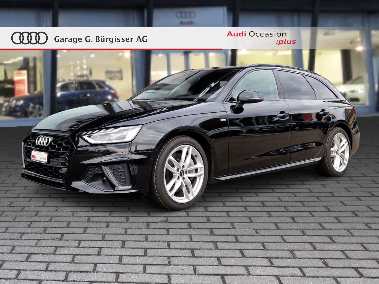 AUDI A4 Avant 45 TFSI S line S-tronic quattro Mythosschwarz Metallic