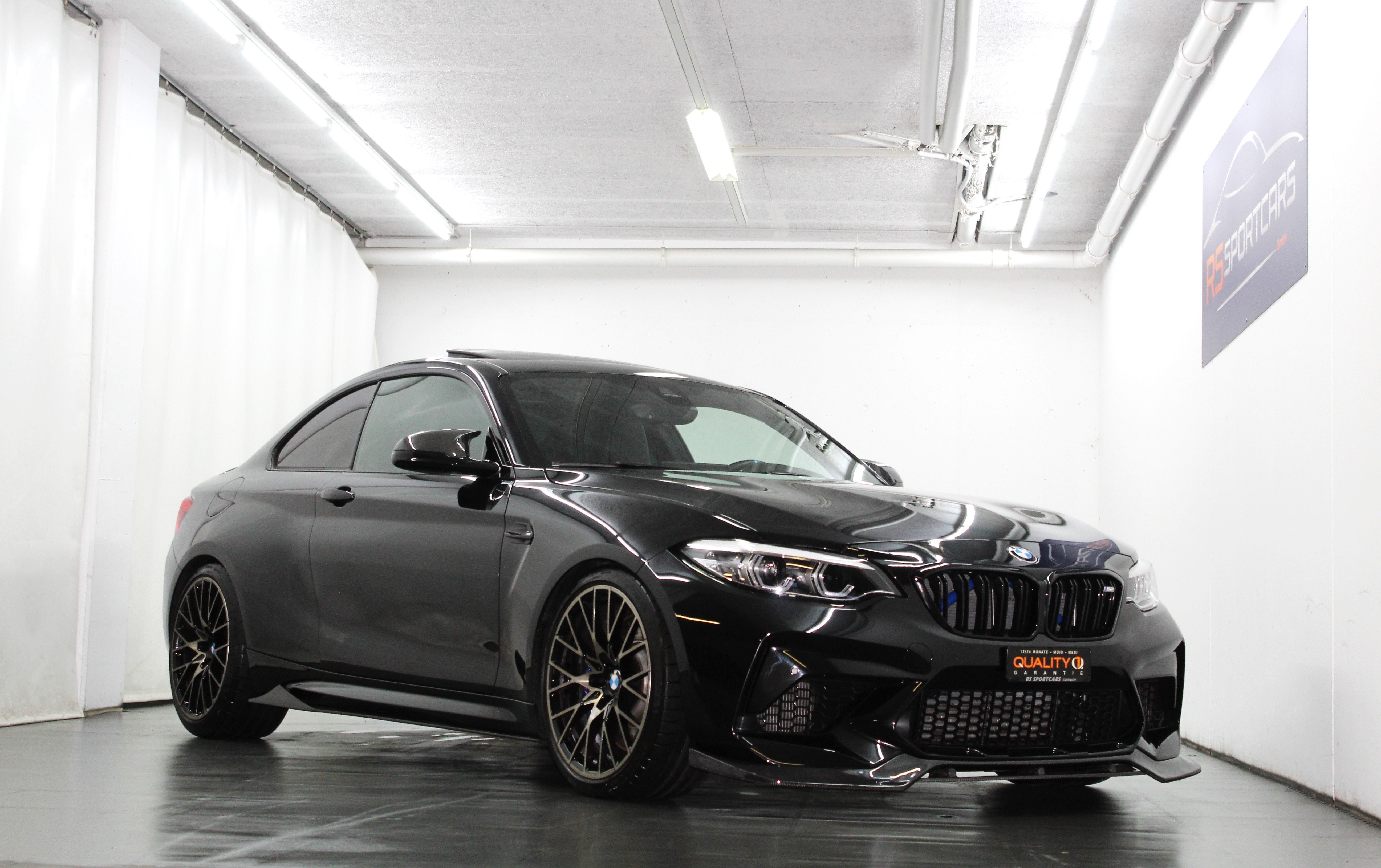 BMW M2 F87 Competition410 Drivelogic DD Customs Auspuff