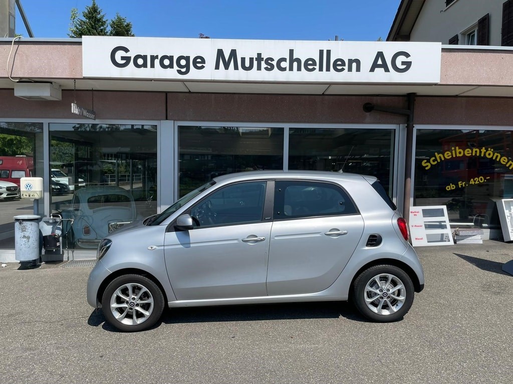 SMART FORFOUR passion starker 90ps twinmatic Energieetikette:A