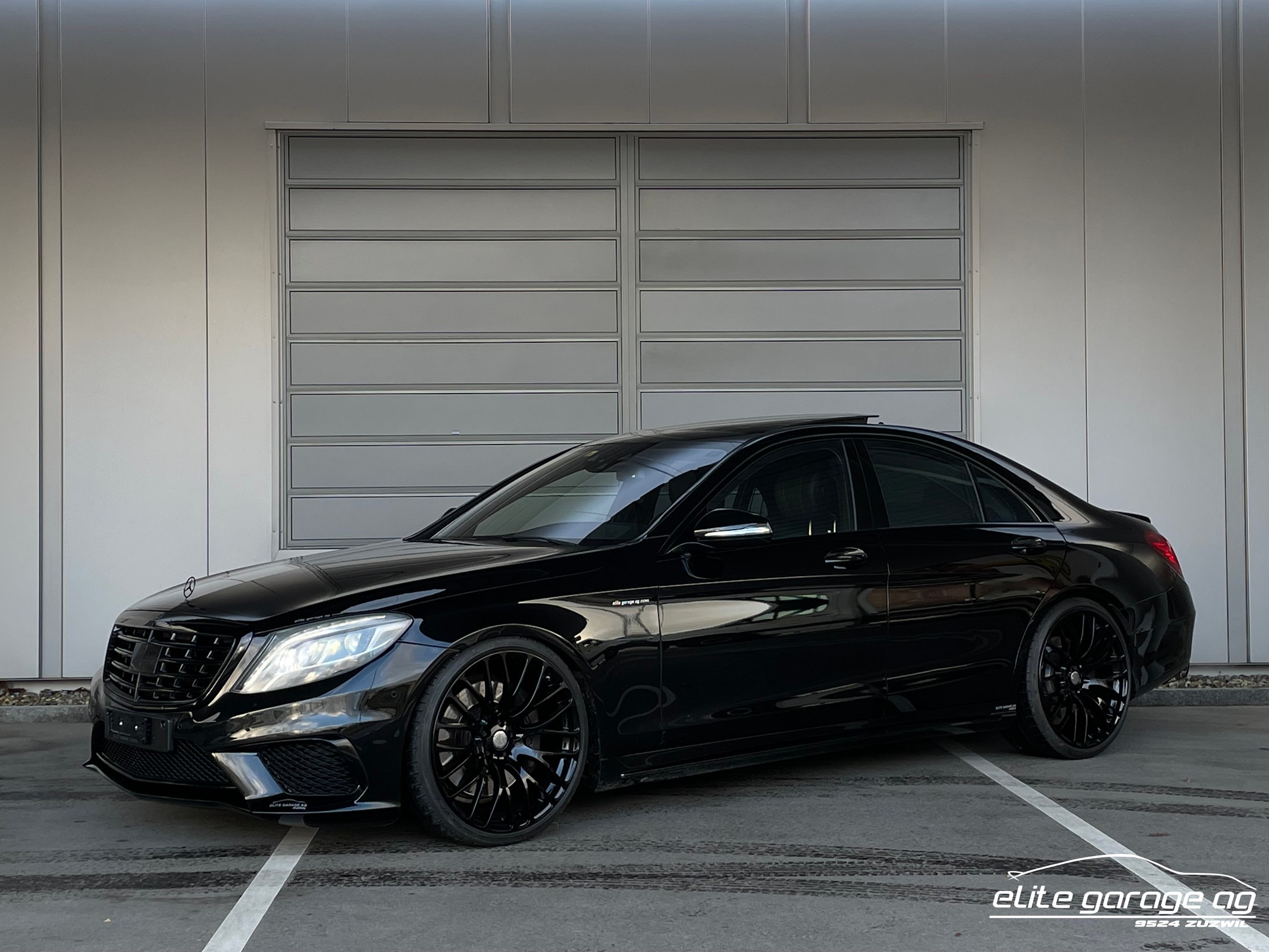 MERCEDES-BENZ S 63 AMG Speedshift MCT ALL BLACK BY ELITE