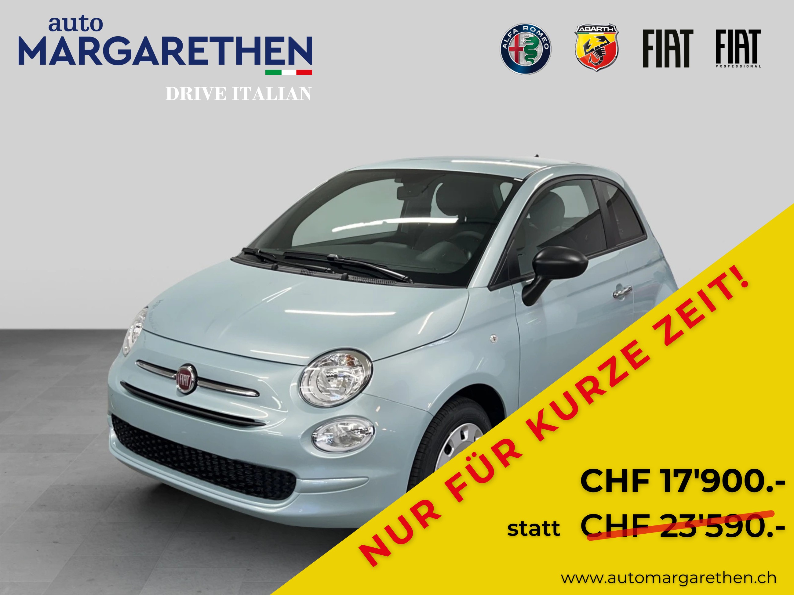 FIAT 500 1.0 N3 MHD Cult