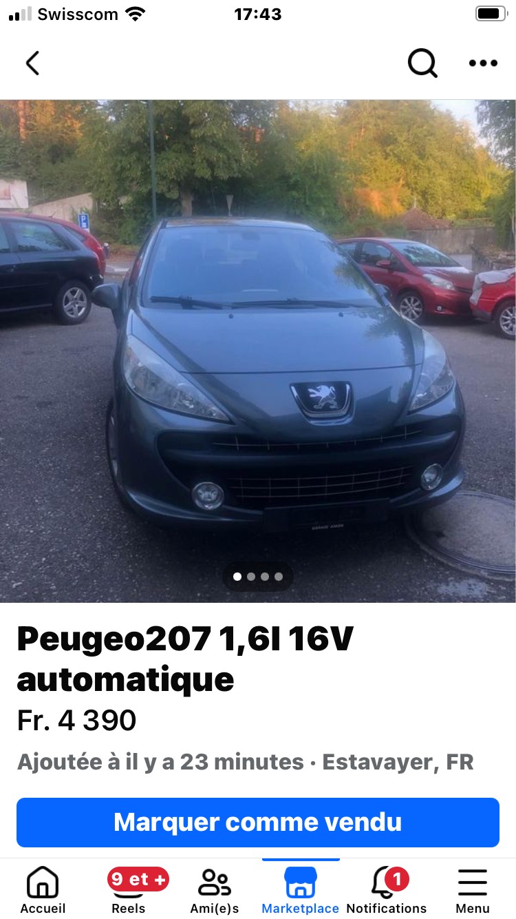 PEUGEOT 207 1.6 16V XS Automatic