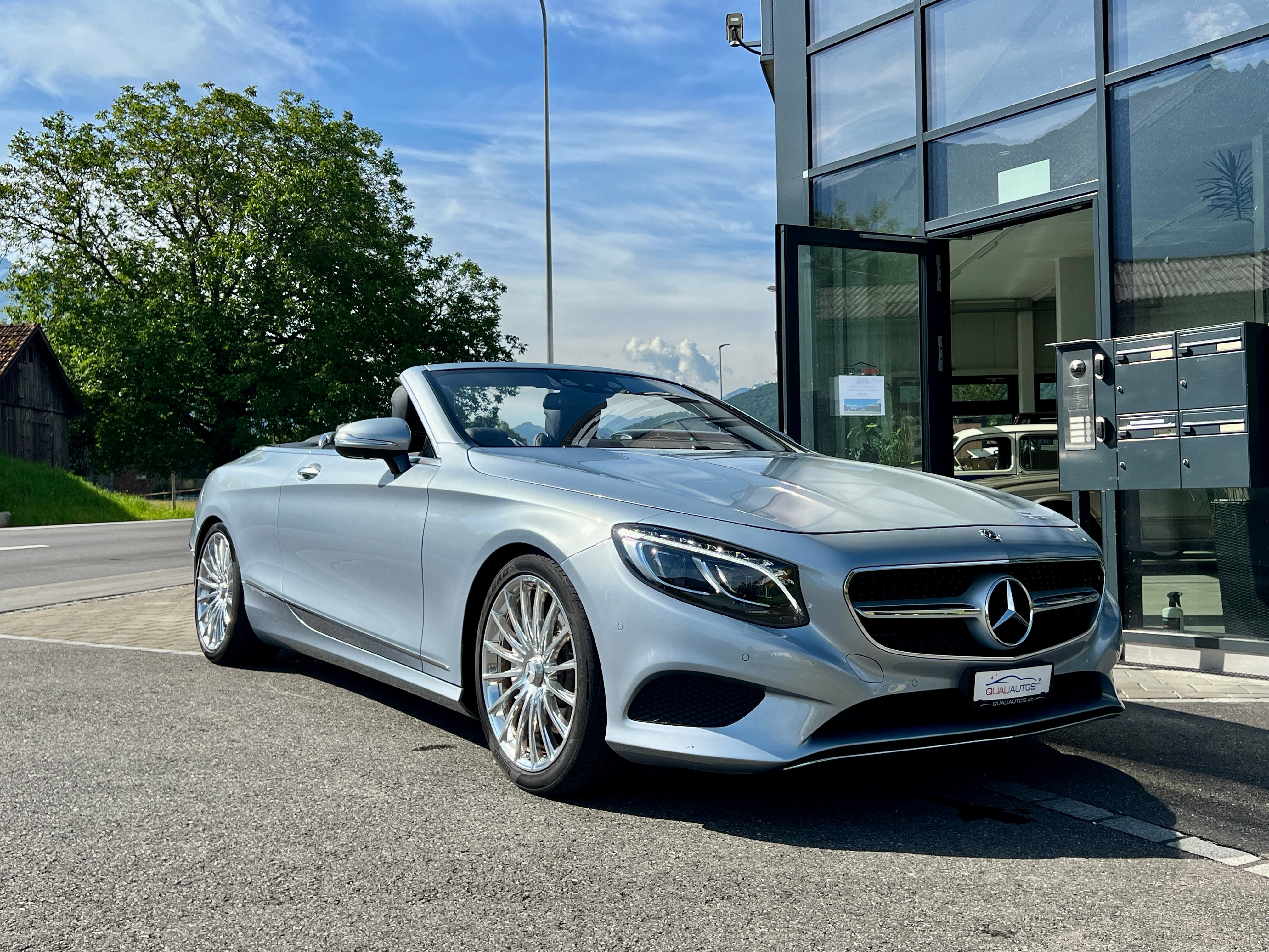 MERCEDES-BENZ S 500 Cabriolet 9G-Tronic diamond silver