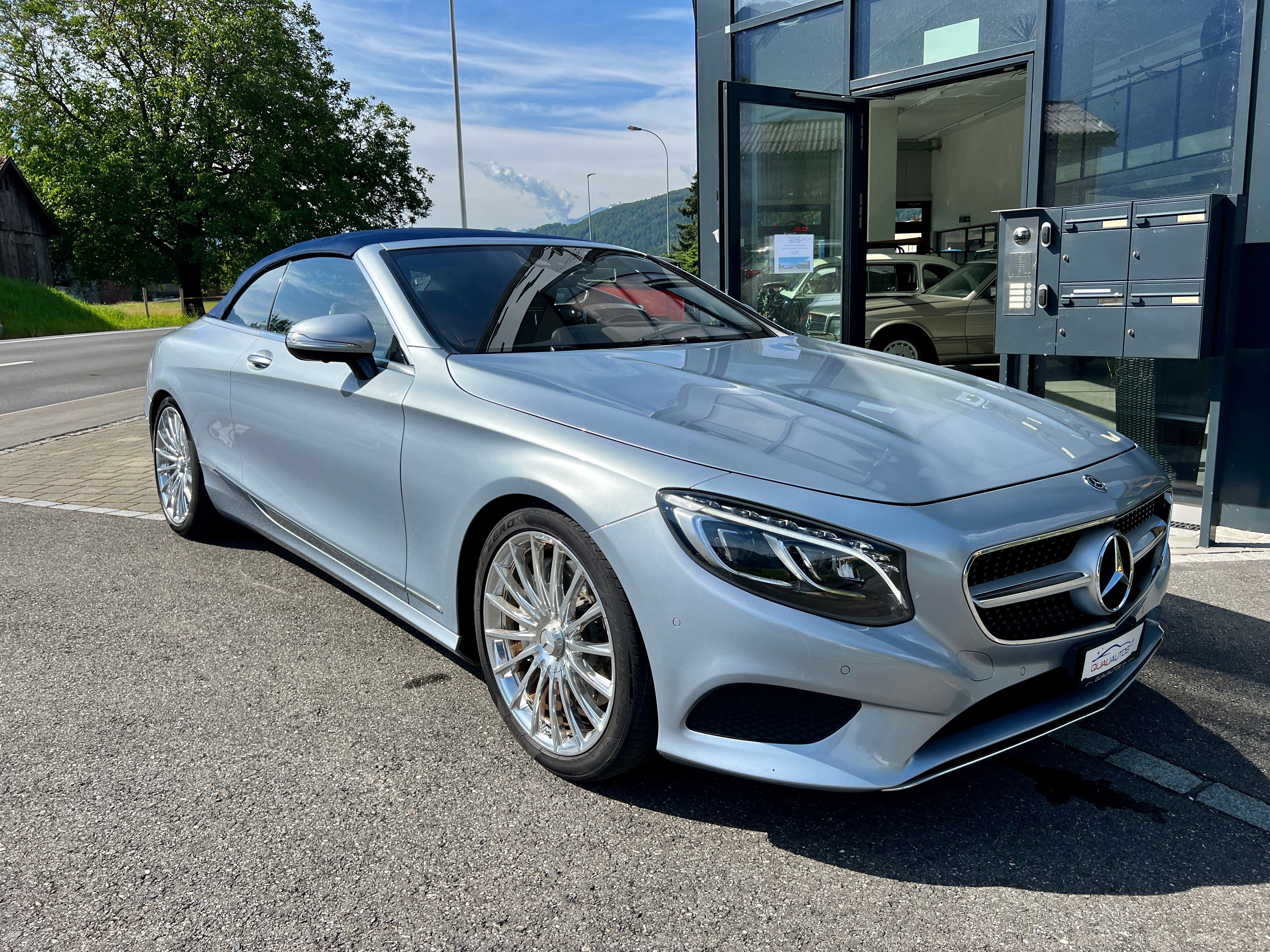 MERCEDES-BENZ S 500 Cabriolet 9G-Tronic diamond silver